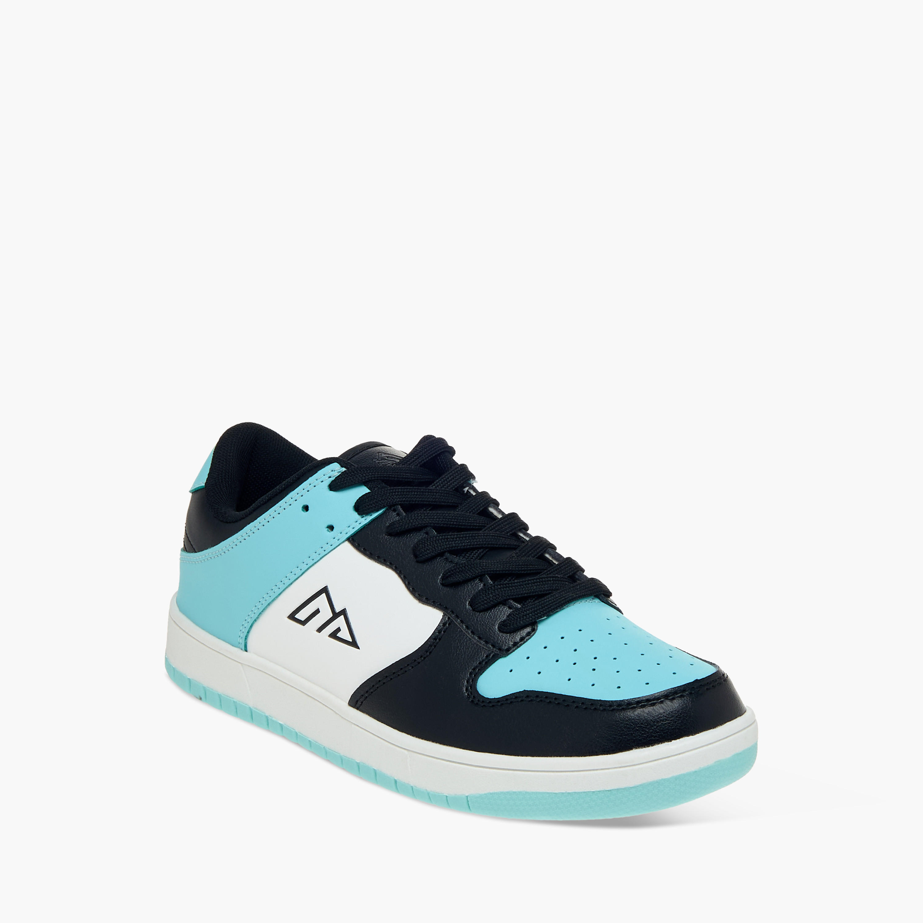 Oaklan Textured Lace-Up Sneakers-women-shoes-sneakers-image-2