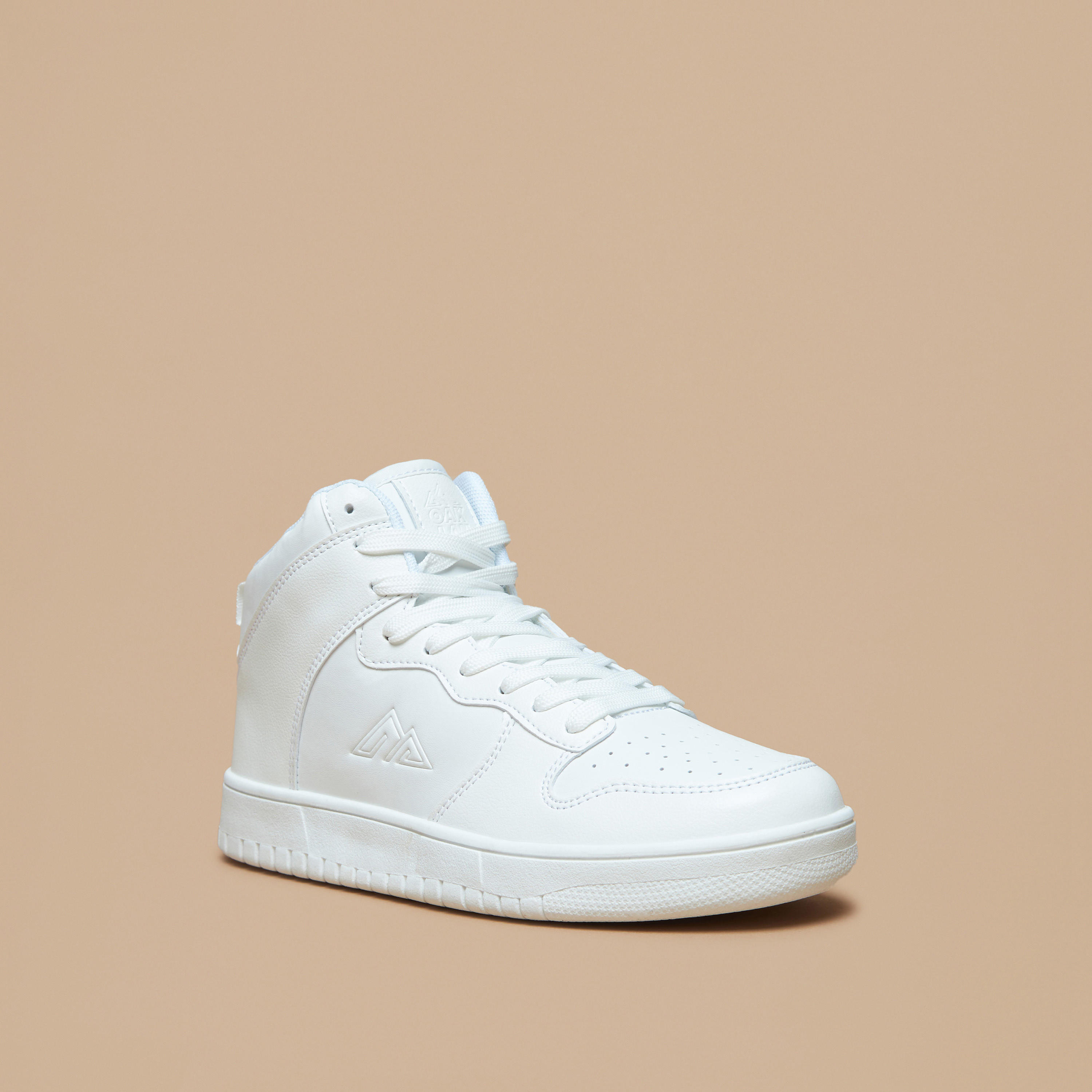 Oaklan Women's High Top Lace-Up Sneakers-women-shoes-sneakers-image-1
