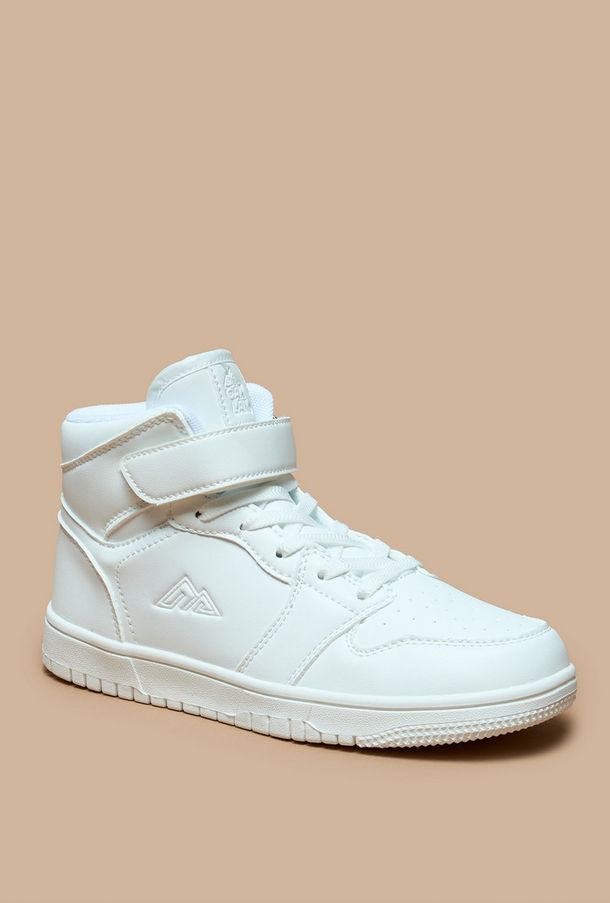 حذاء سنيكرز بشريط إغلاق لاصق ورقبة عالية للأطفال من أوكلان من شو إكسبرس-boys-shoes-sneakers-image-1