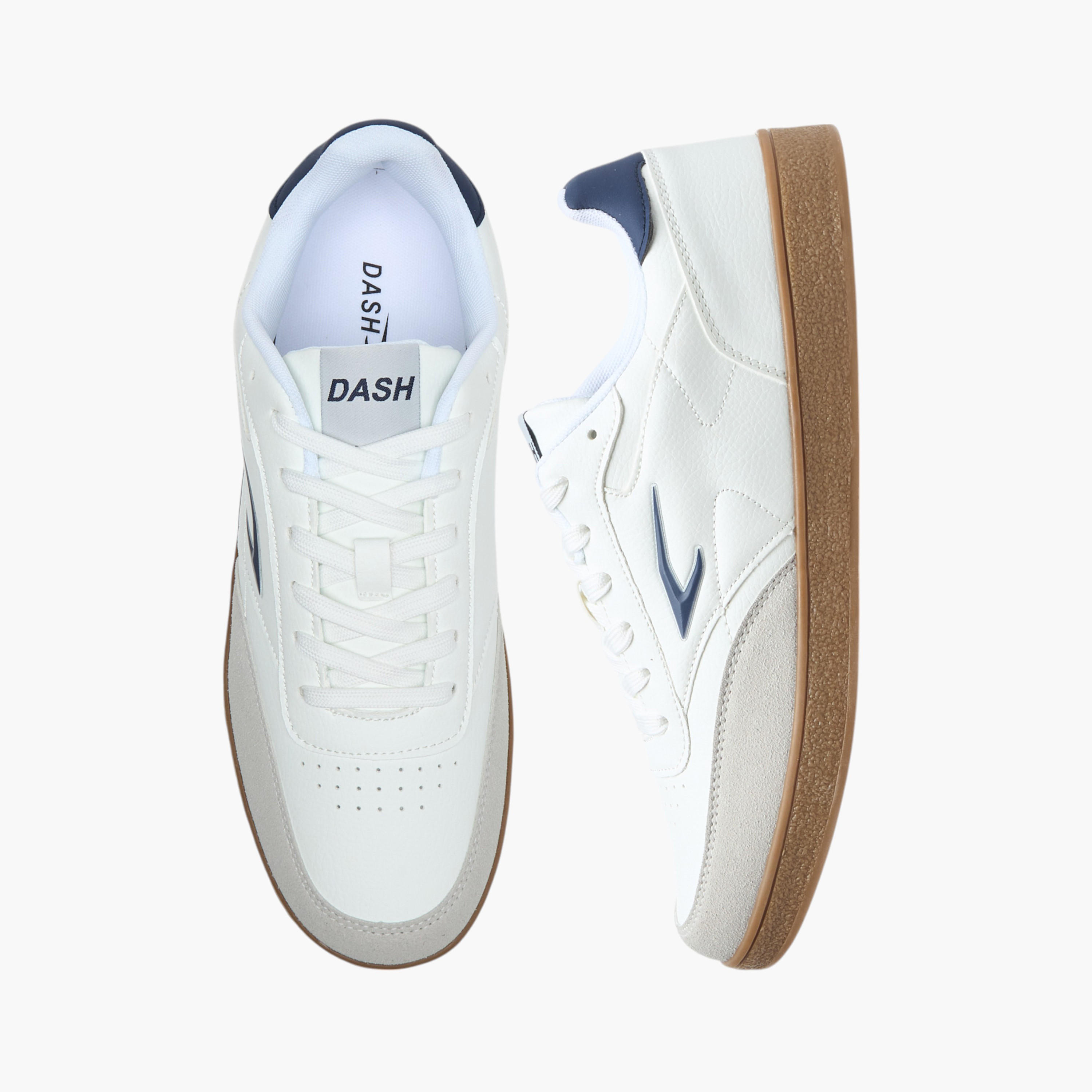 Dash Panelled Lace-Up Sneakers-men-shoes-sneakers-image-1