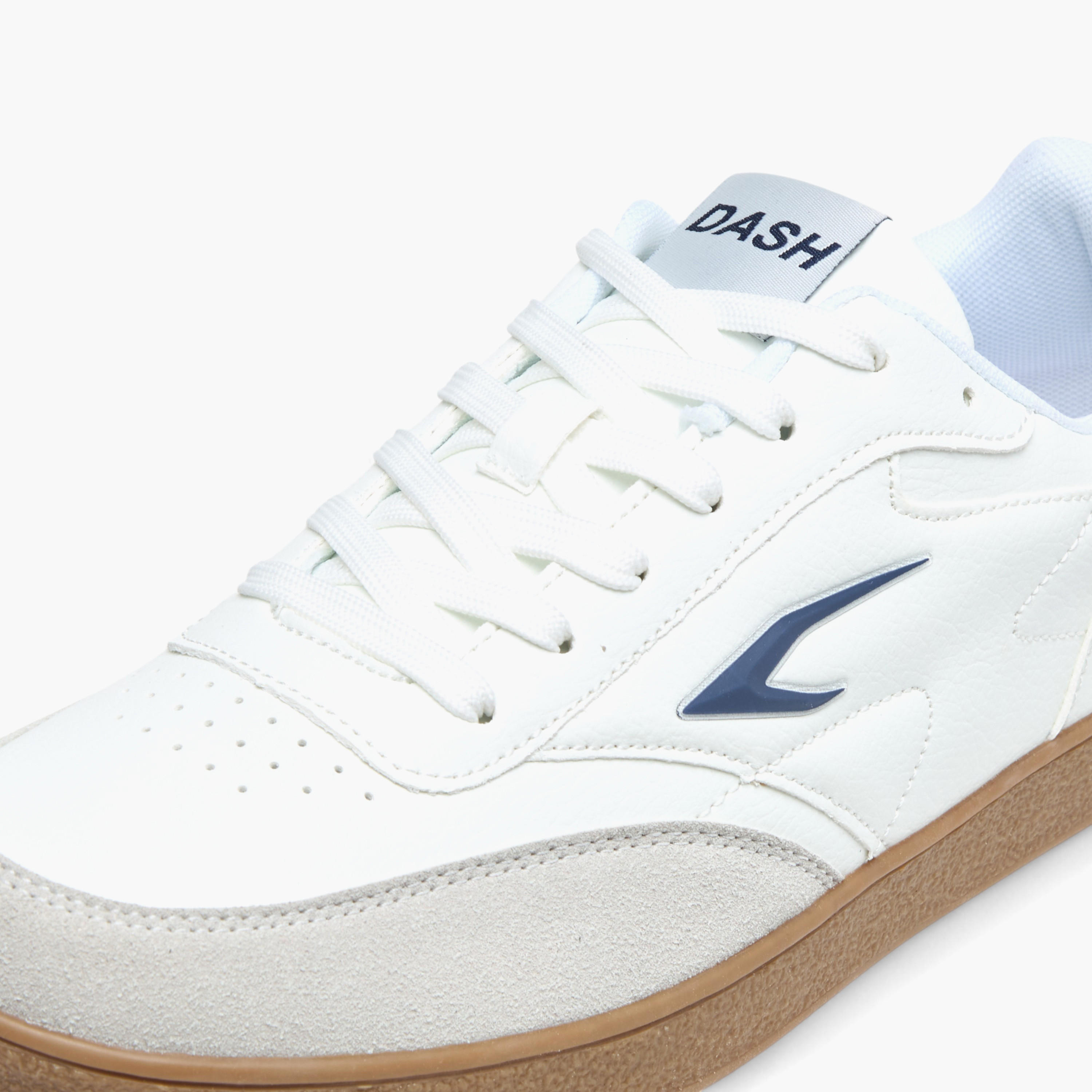 Dash Panelled Lace-Up Sneakers-men-shoes-sneakers-image-4