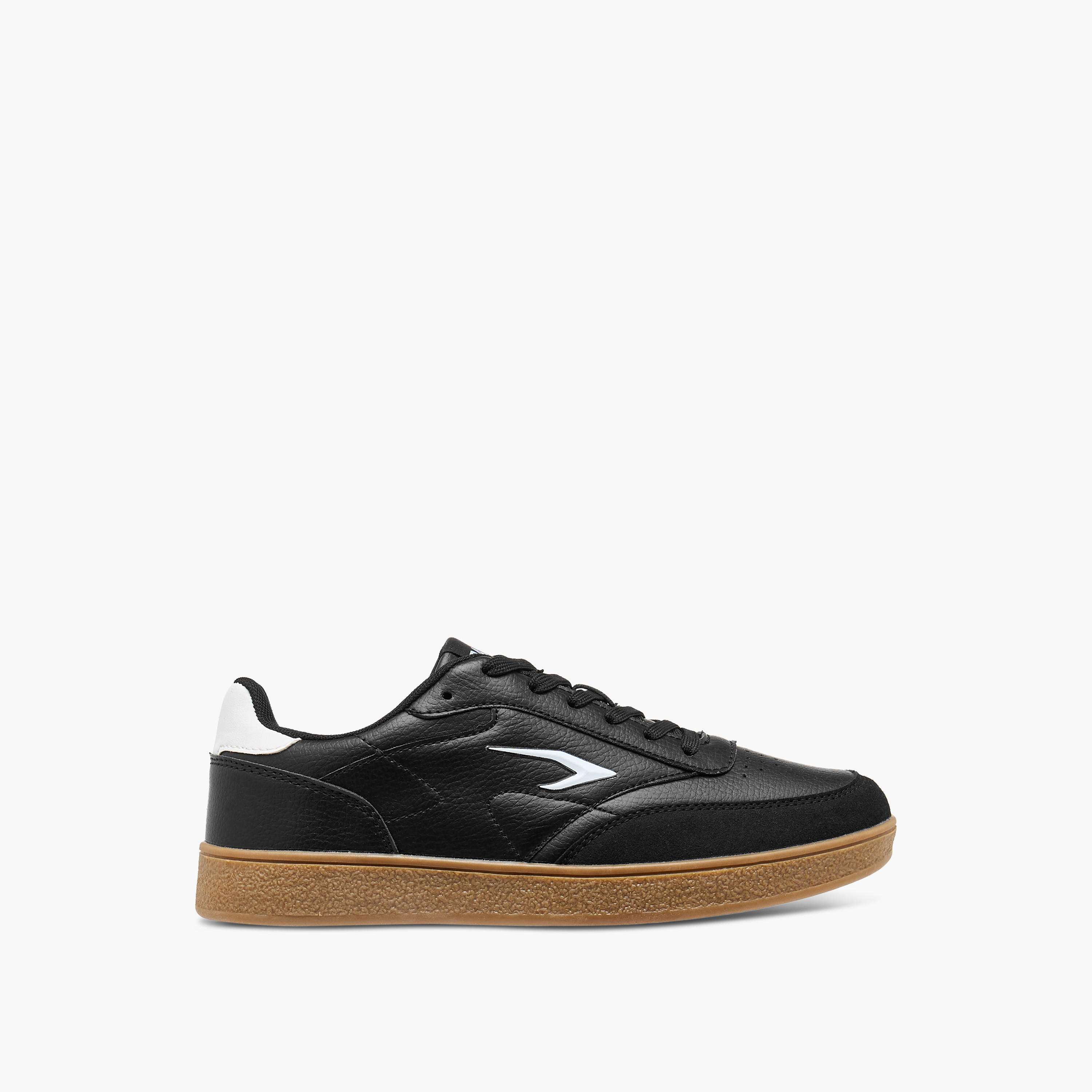 Dash Panelled Sneakers with Lace-Up Closure-women-shoes-sneakers-image-3