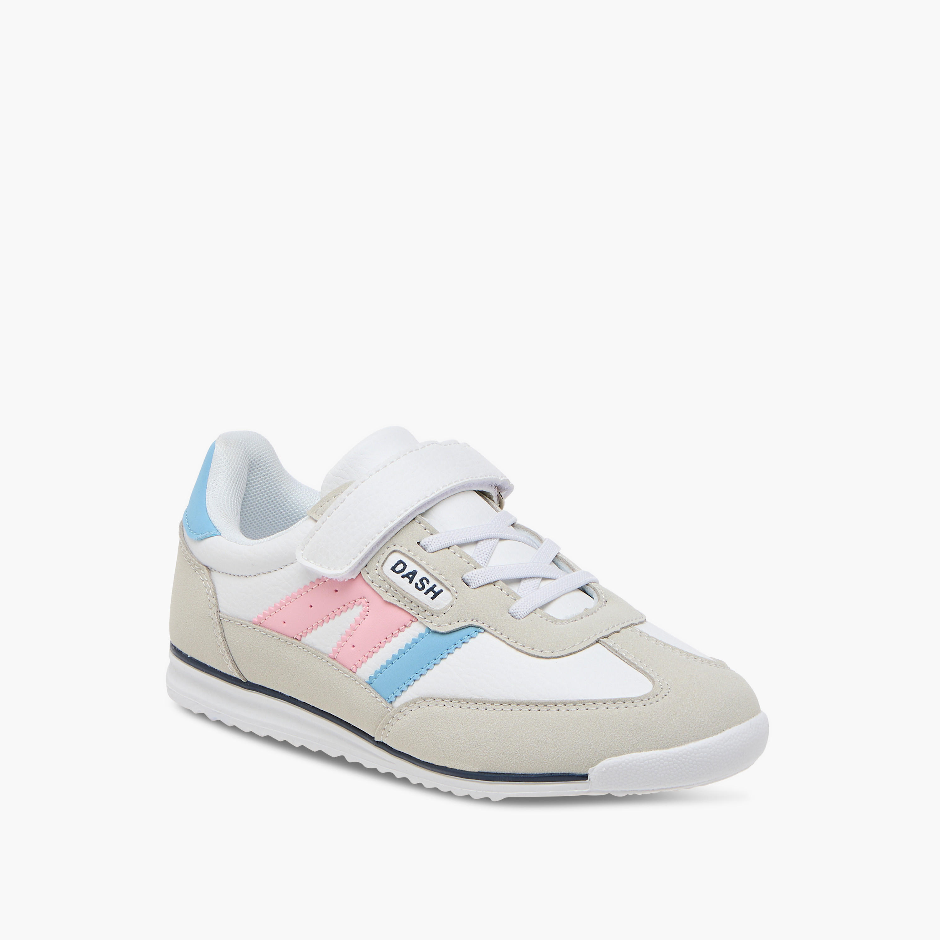 حذاء سنيكرز متعدد التصاميم بشريط إغلاق لاصق من داش-girls-shoes-sneakers-image-2