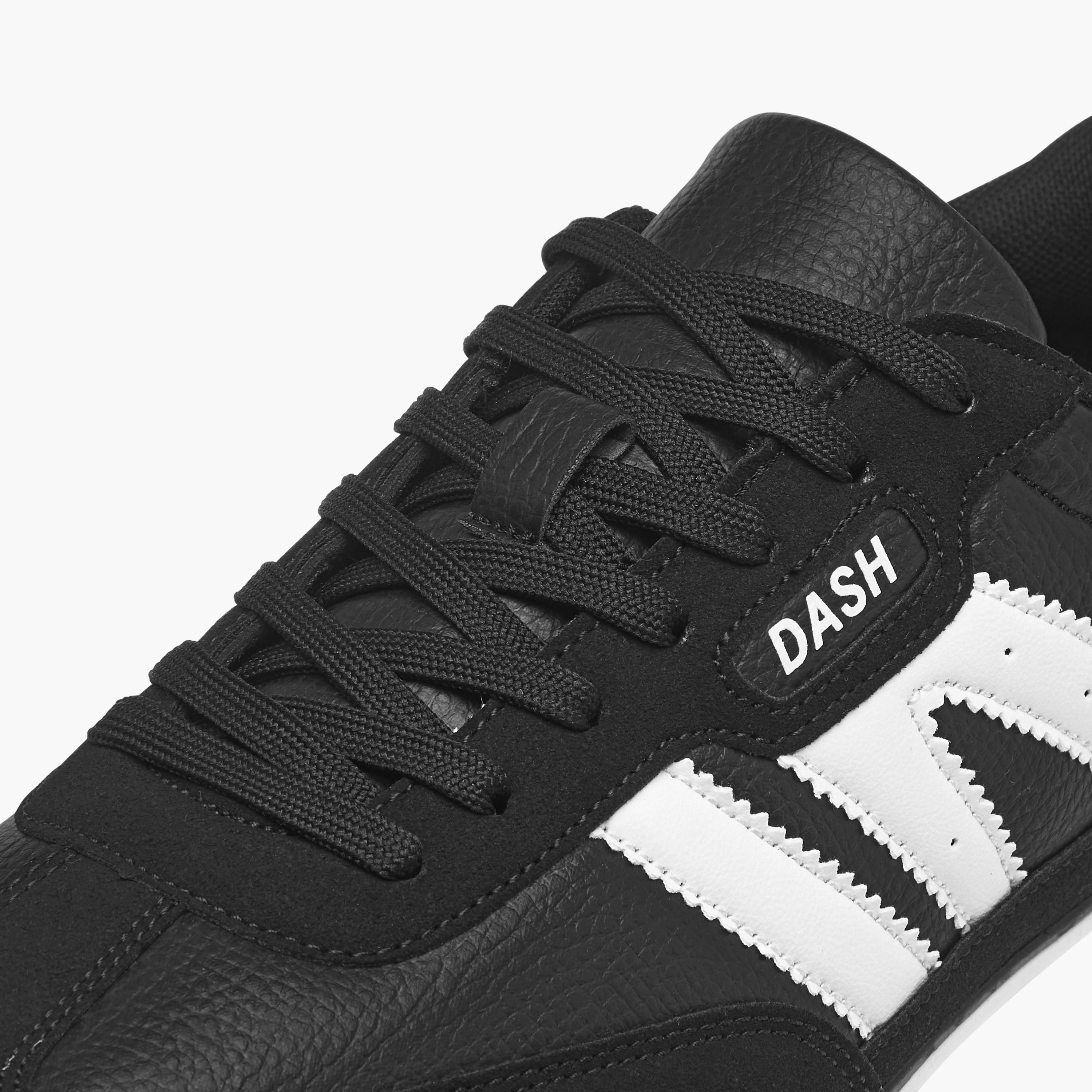 Dash Logo Detail Sneakers with Lace-Up Closure-men-shoes-sneakers-image-4