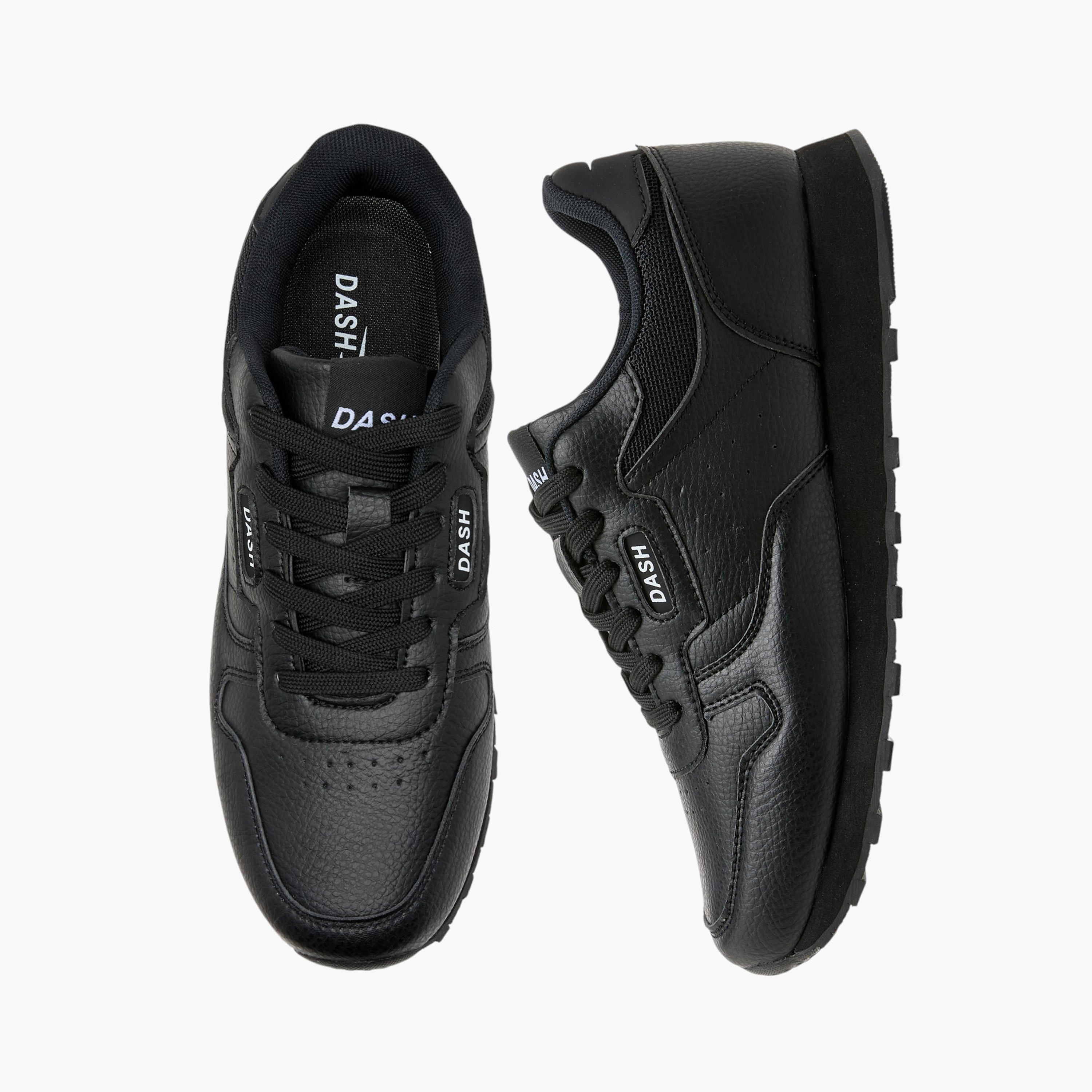 Dash Panelled Lace-Up Sneakers-women-shoes-sneakers-image-1