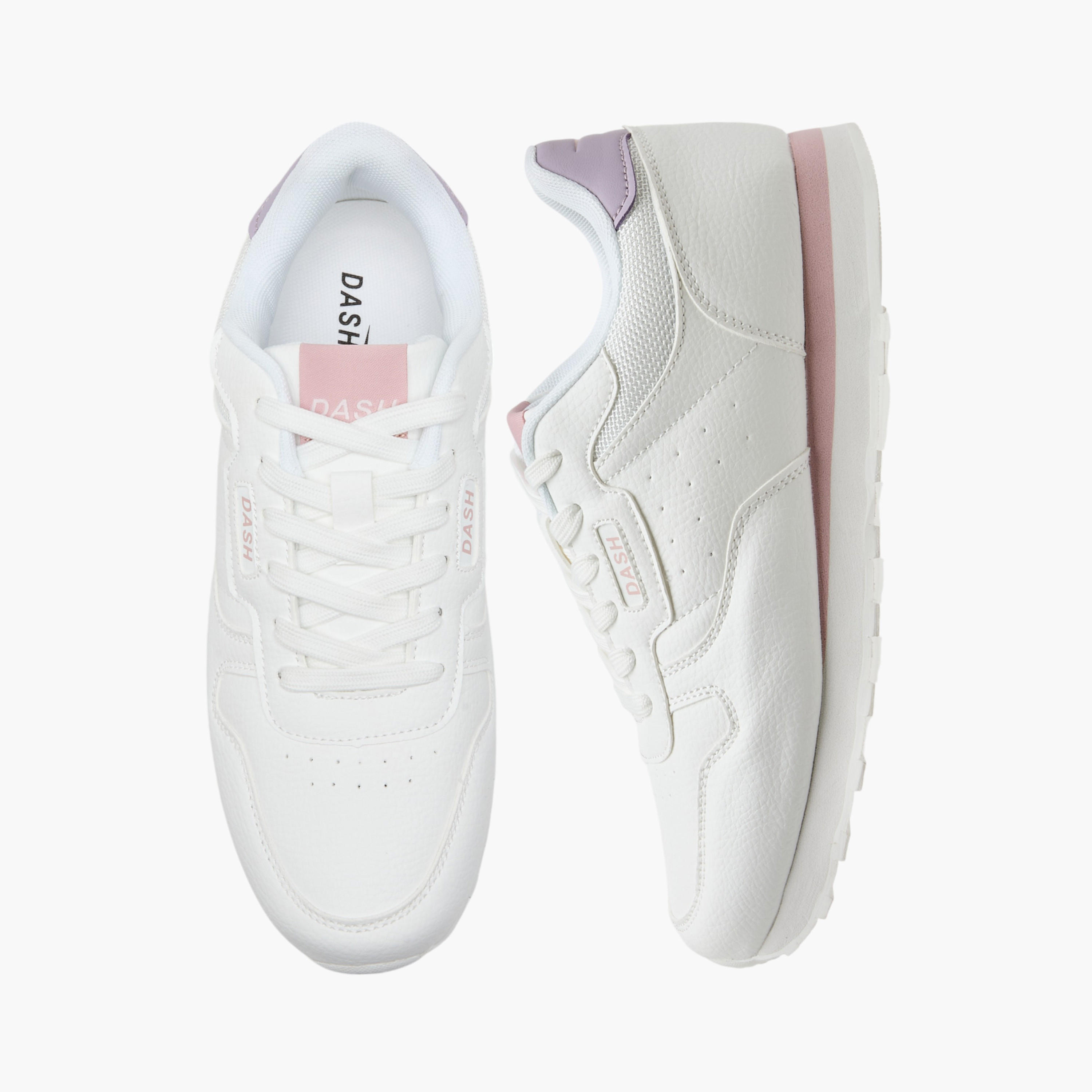 Dash Panelled Lace-Up Sneakers-women-shoes-sneakers-image-1
