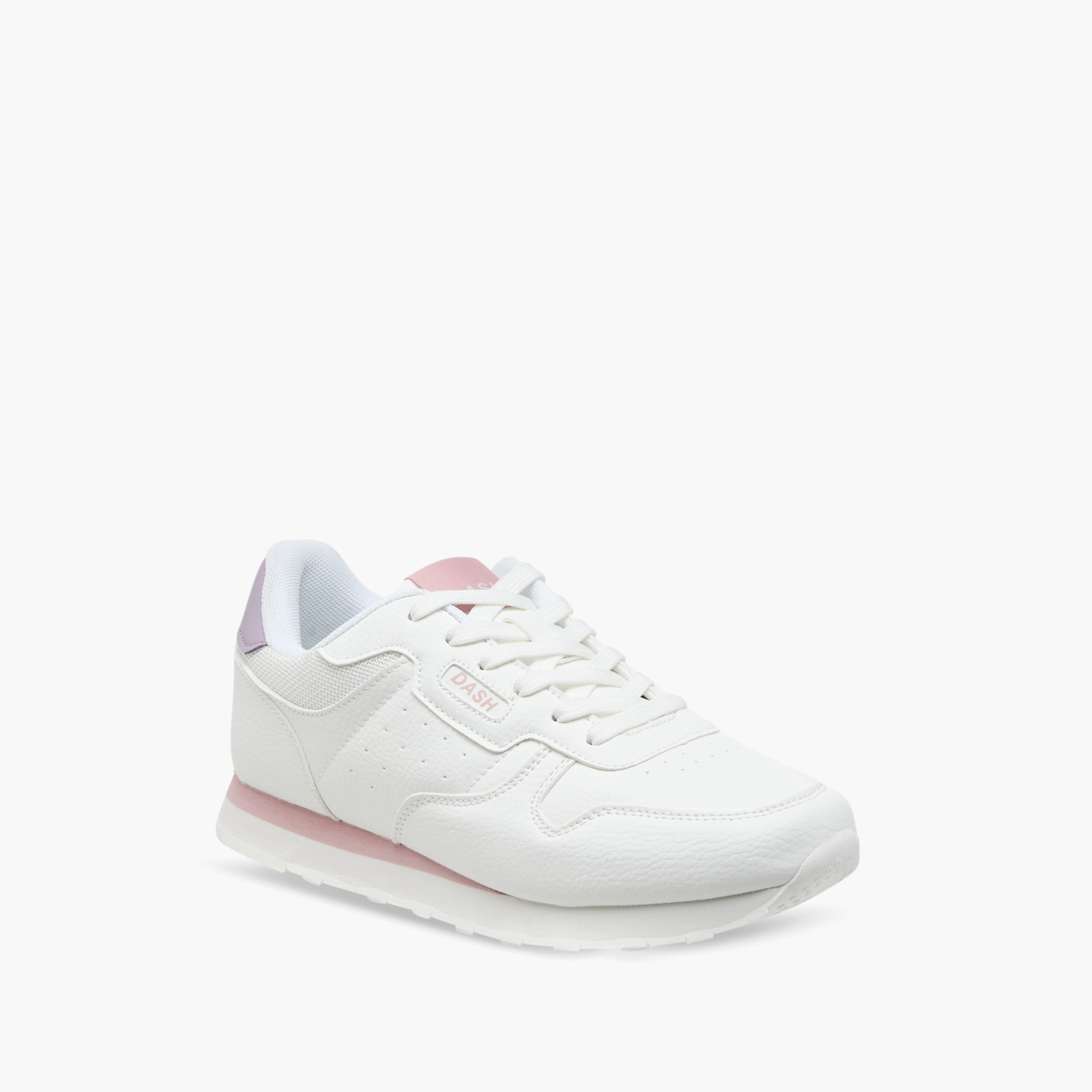 Dash Panelled Lace-Up Sneakers-women-shoes-sneakers-image-2