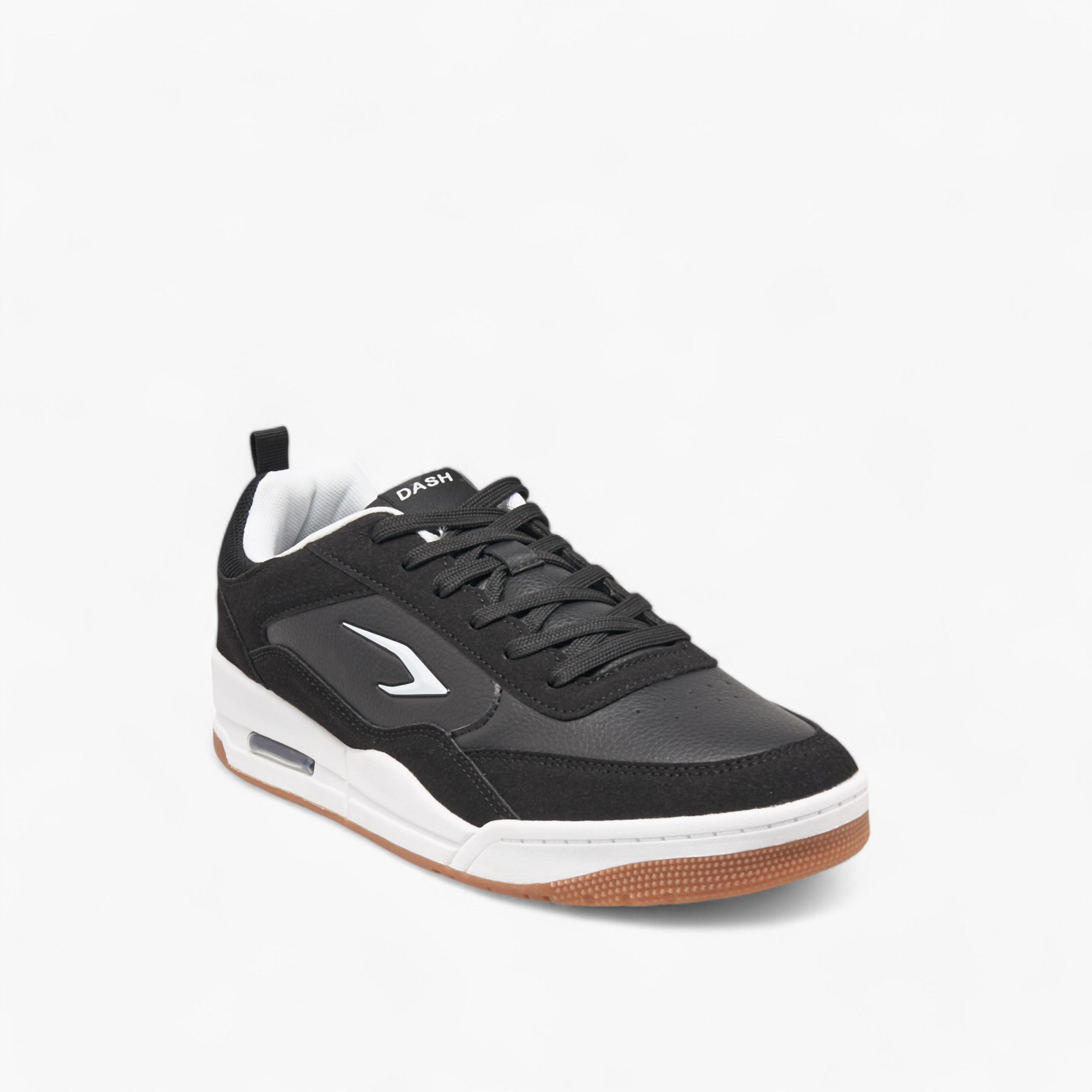 Dash Panelled Sneakers with Lace-Up Closure-men-shoes-sneakers-image-2