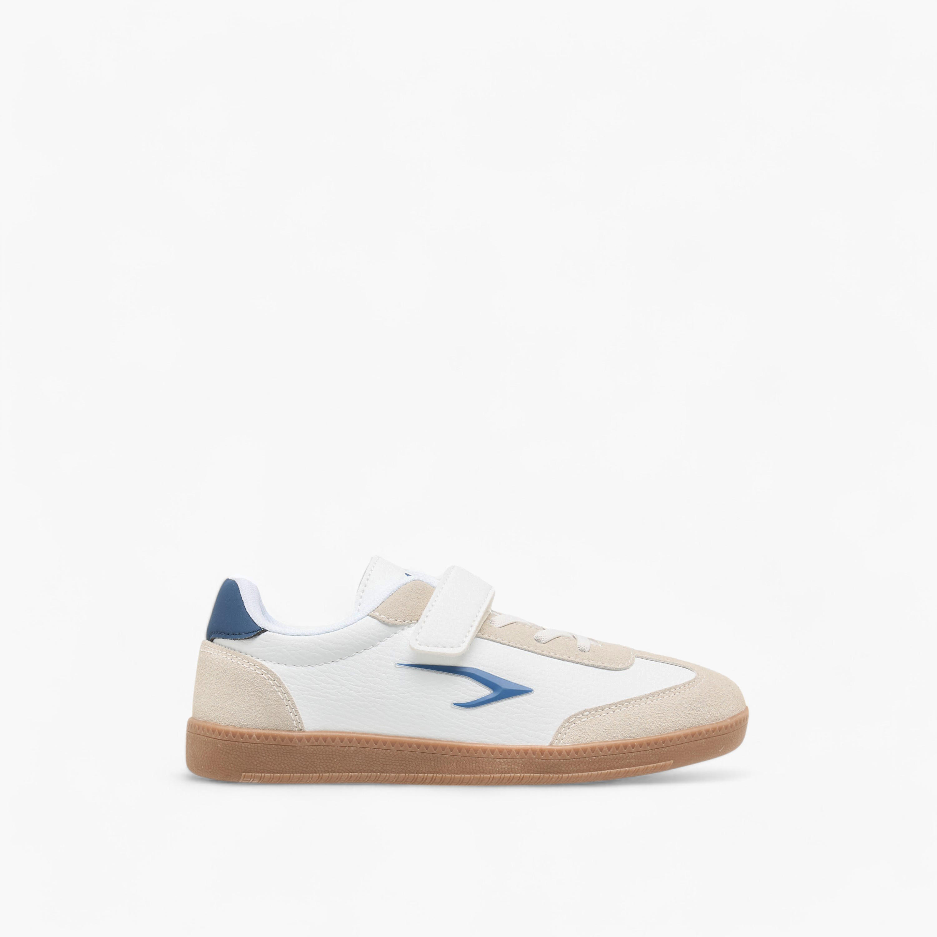 Dash Panelled Sports Shoes with Hook and Loop Closure-boys-shoes-sneakers-image-3