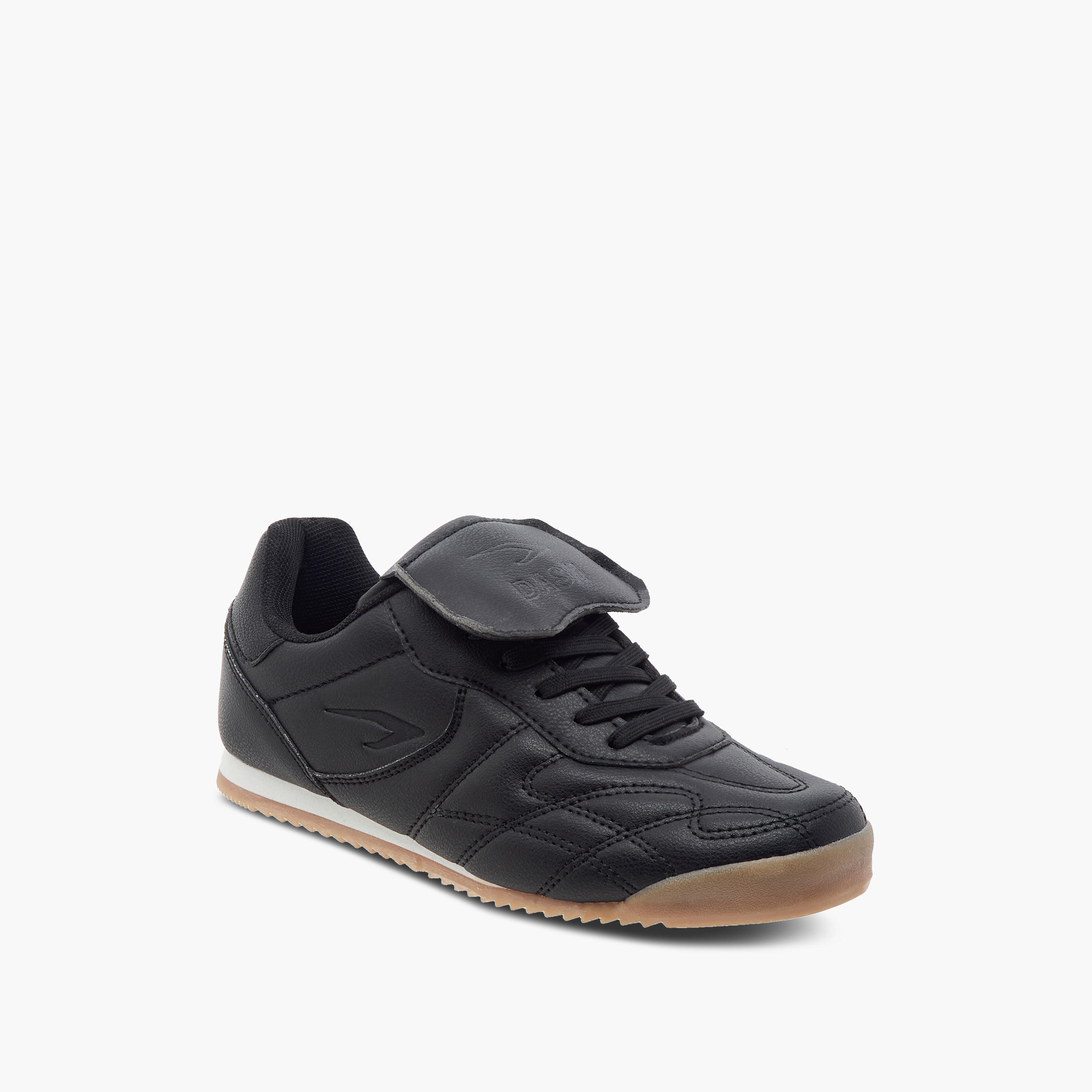Dash Stitch Detail Sneakers with Lace-Up Closure-boys-shoes-sneakers-image-2