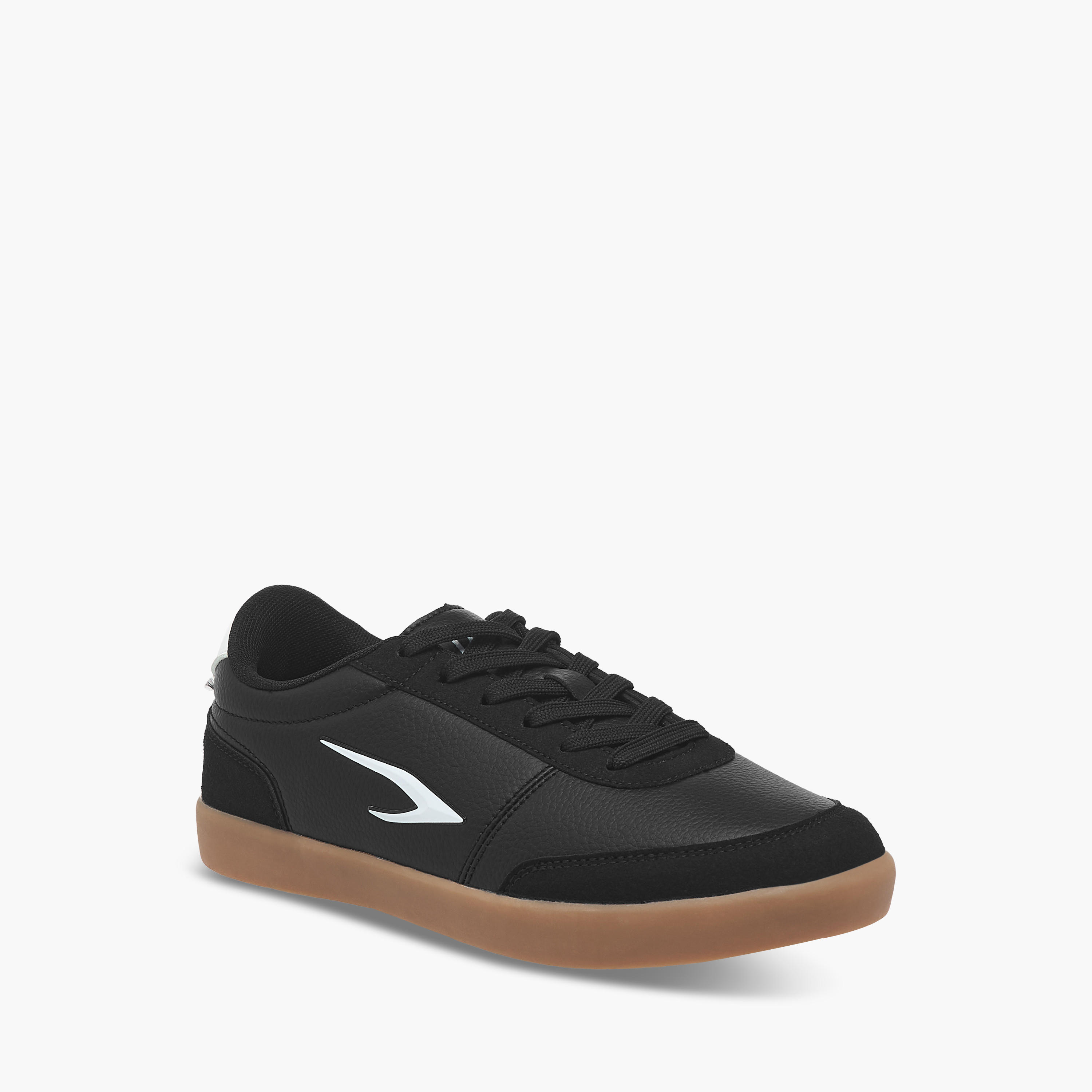 Dash Logo Detail Sneakers with Lace-Up Closure-women-shoes-sneakers-image-2