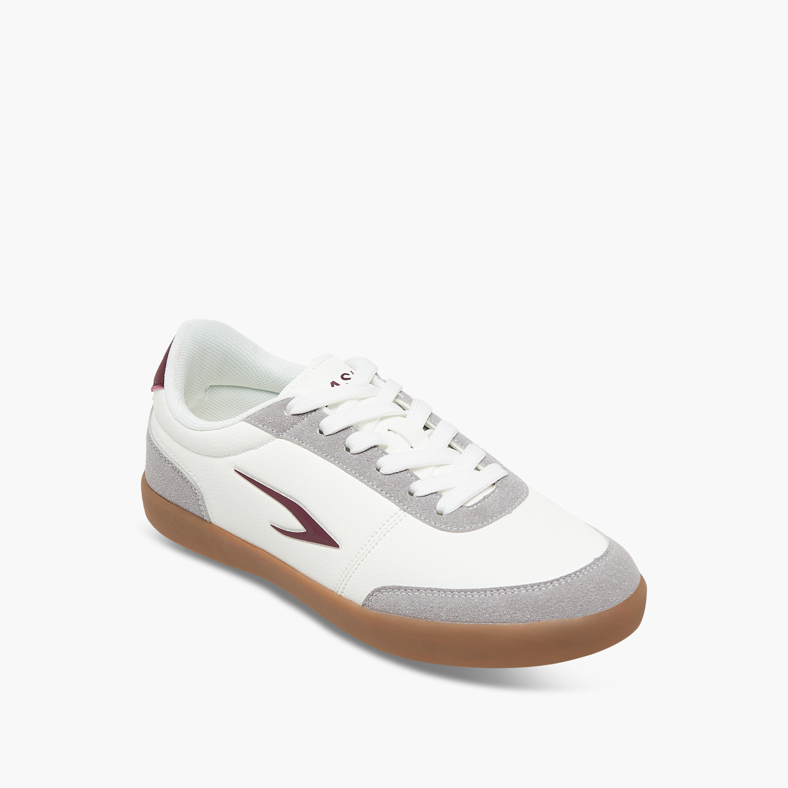 Dash Logo Detail Sneakers with Lace-Up Closure-women-shoes-sneakers-image-2