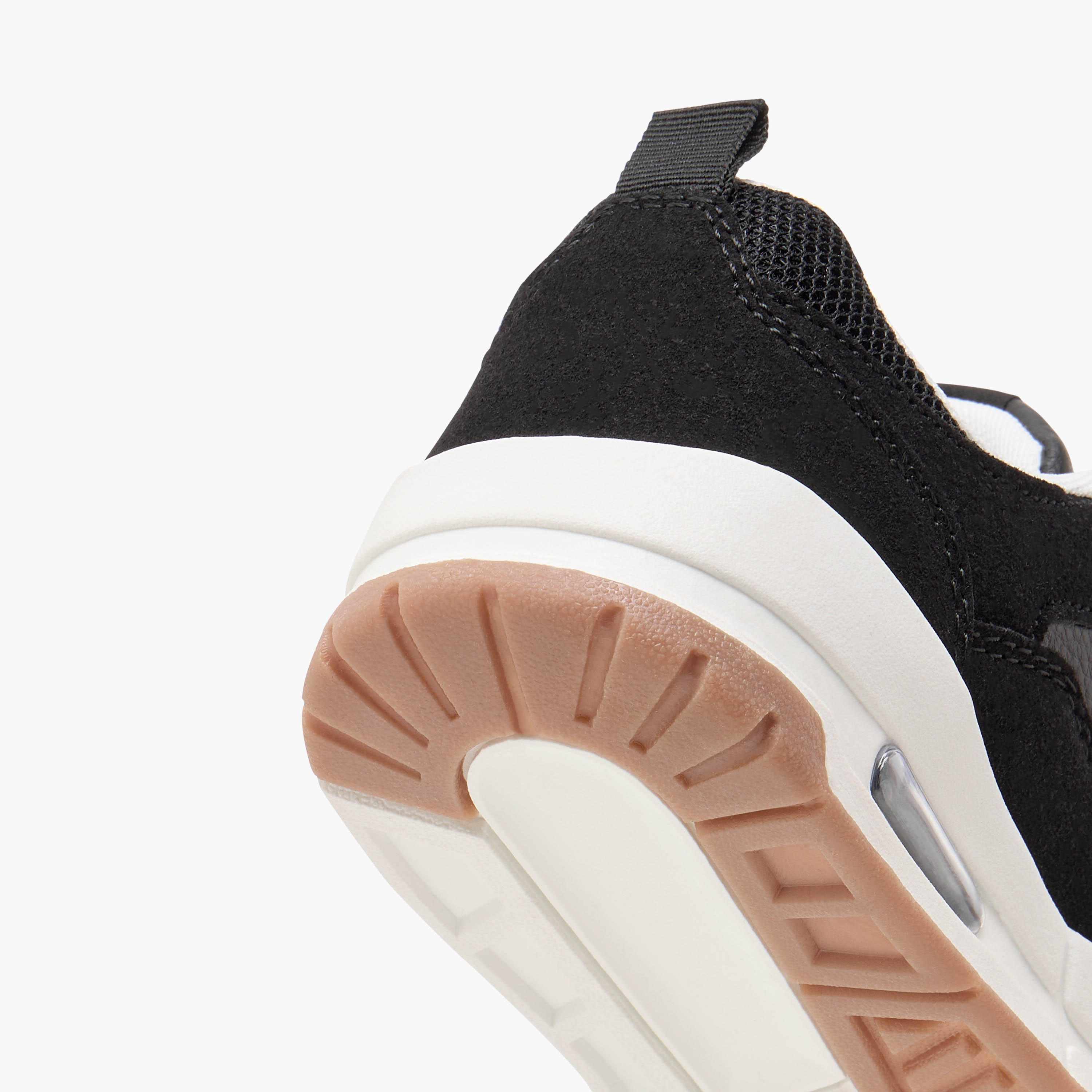 Dash Panelled Sports Shoes with Hook and Loop Closure-girls-shoes-sports-image-5