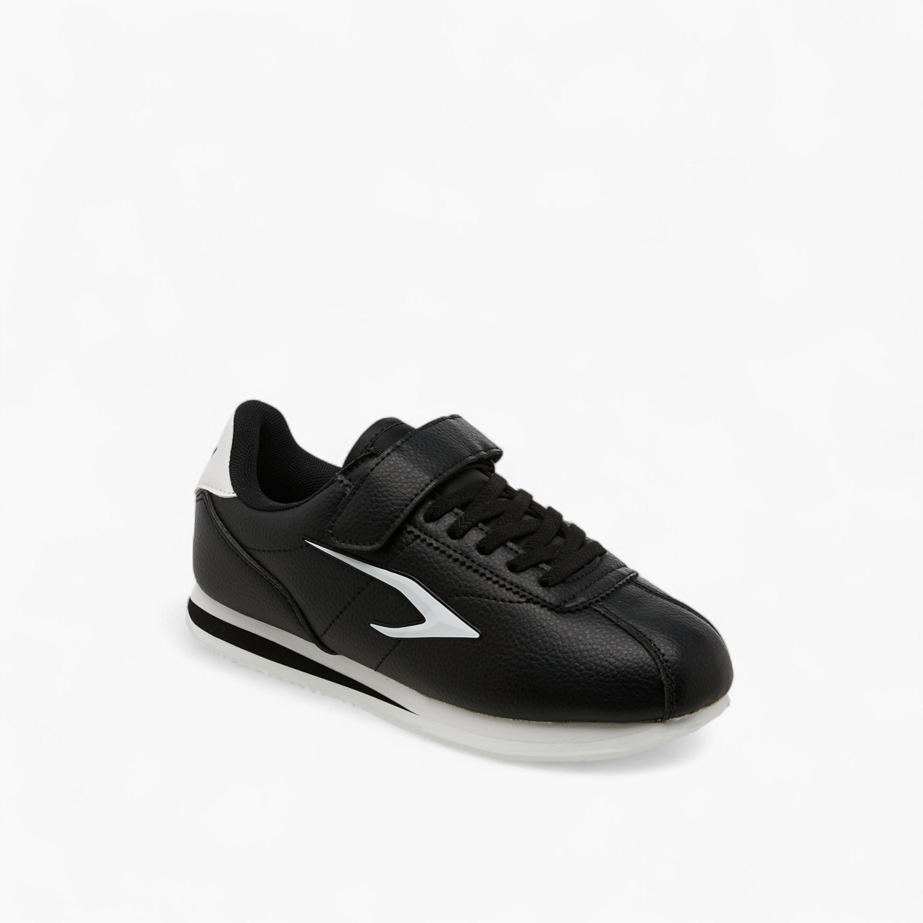 Dash Panelled Sneakers with Hook and Loop Closure-boys-shoes-sneakers-image-2