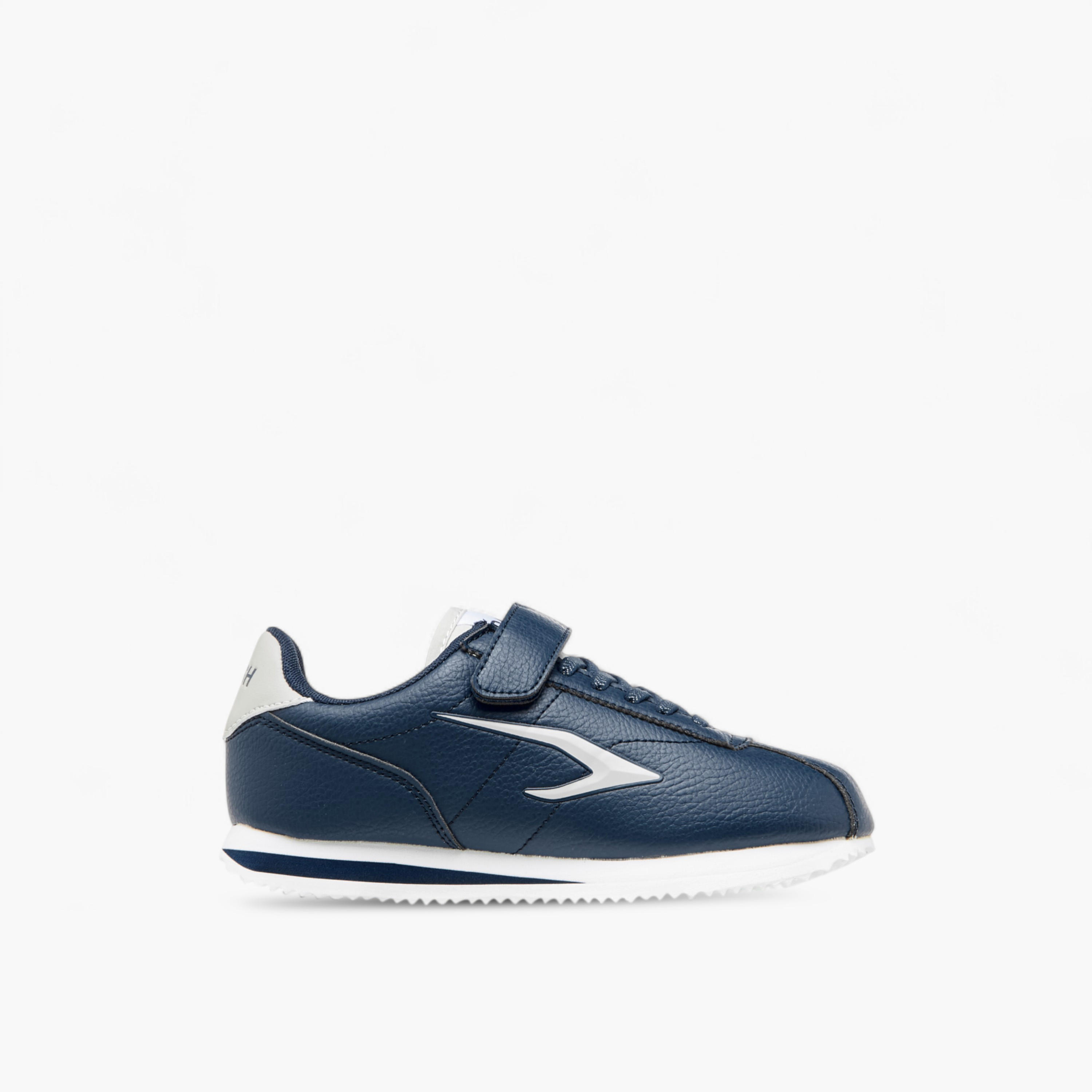 Dash Panelled Sneakers with Hook and Loop Closure-boys-shoes-sneakers-image-3