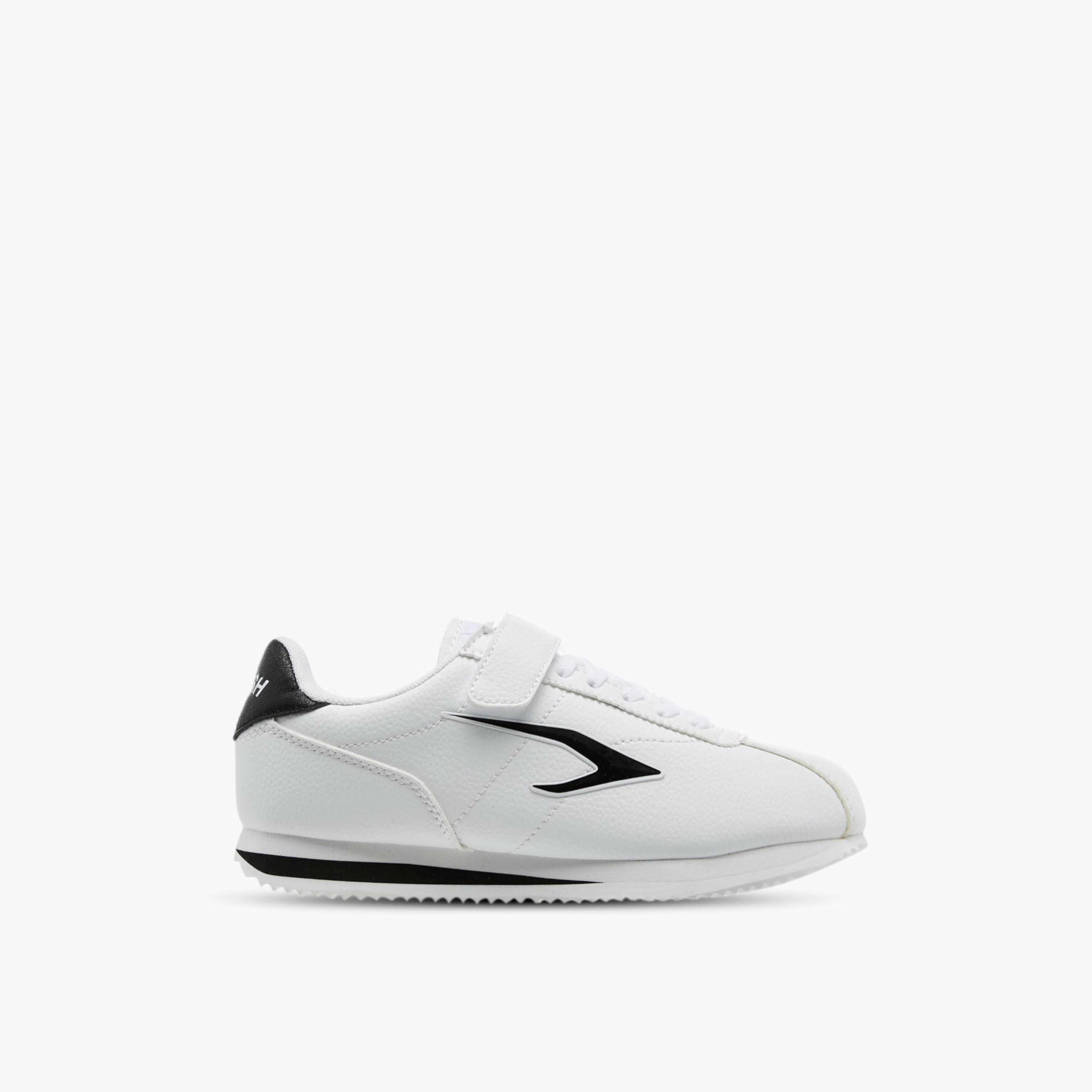Dash Panelled Sneakers with Hook and Loop Closure-boys-shoes-sneakers-image-3
