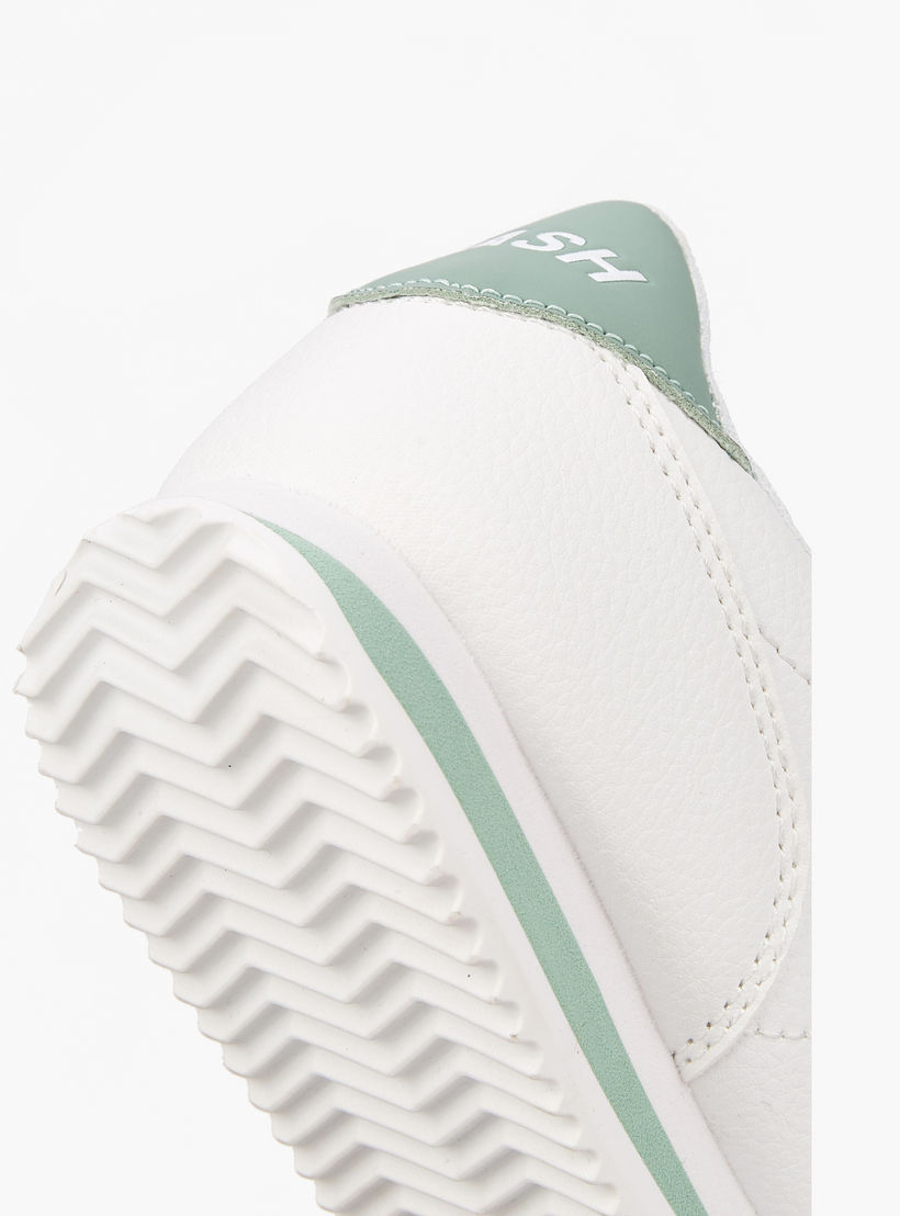 Dash Panelled Sneakers with Hook and Loop Closure-girls-shoes-sneakers-image-4