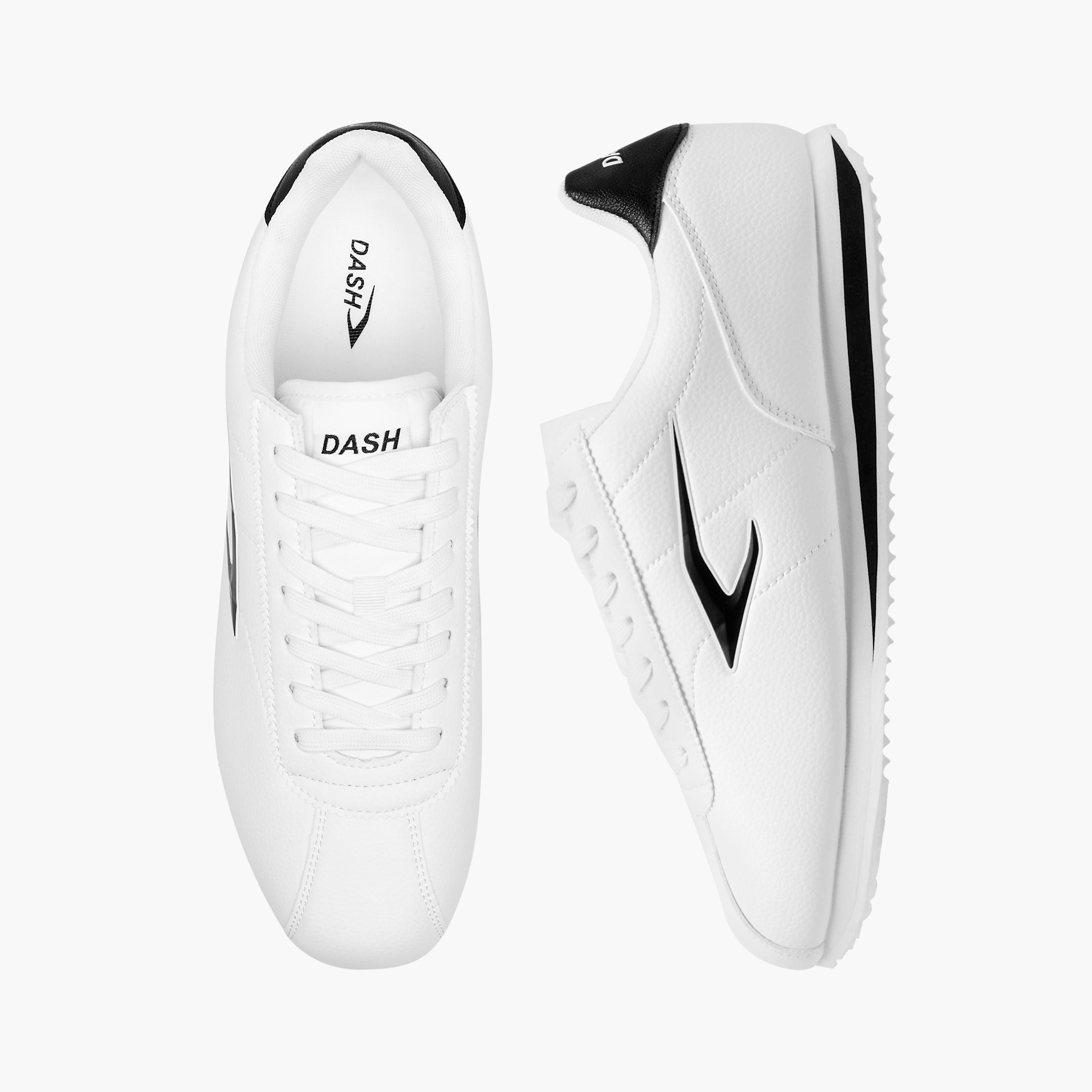 Dash Panelled Lace-Up Sneakers-men-shoes-sneakers-image-1