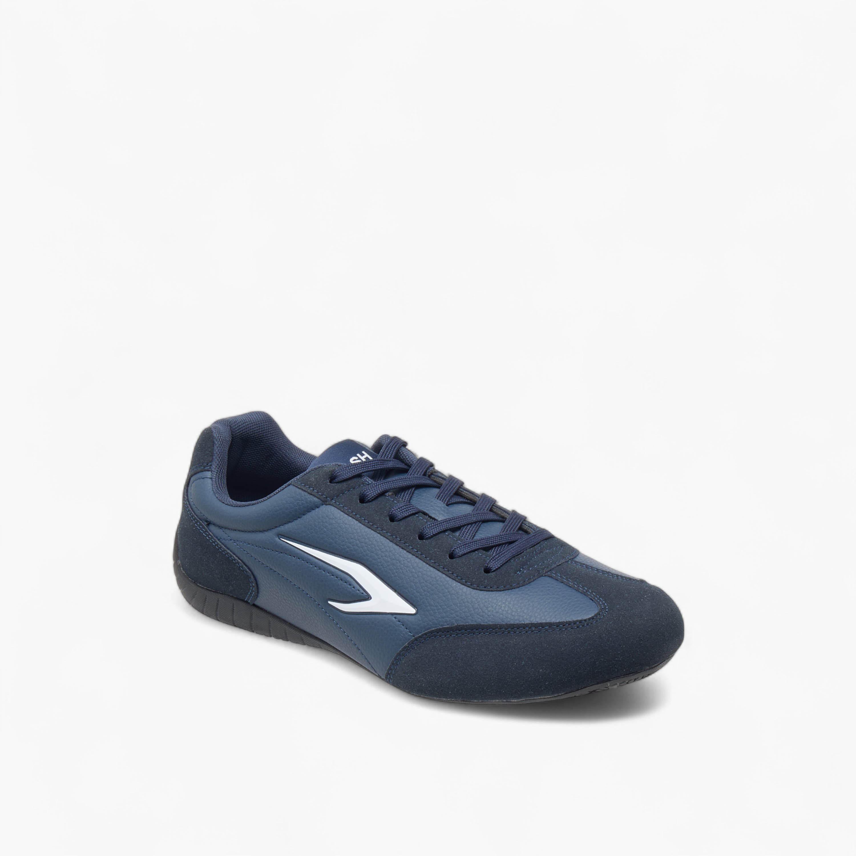 Dash Logo Detail Sneakers with Lace-Up Closure-men-shoes-sneakers-image-2