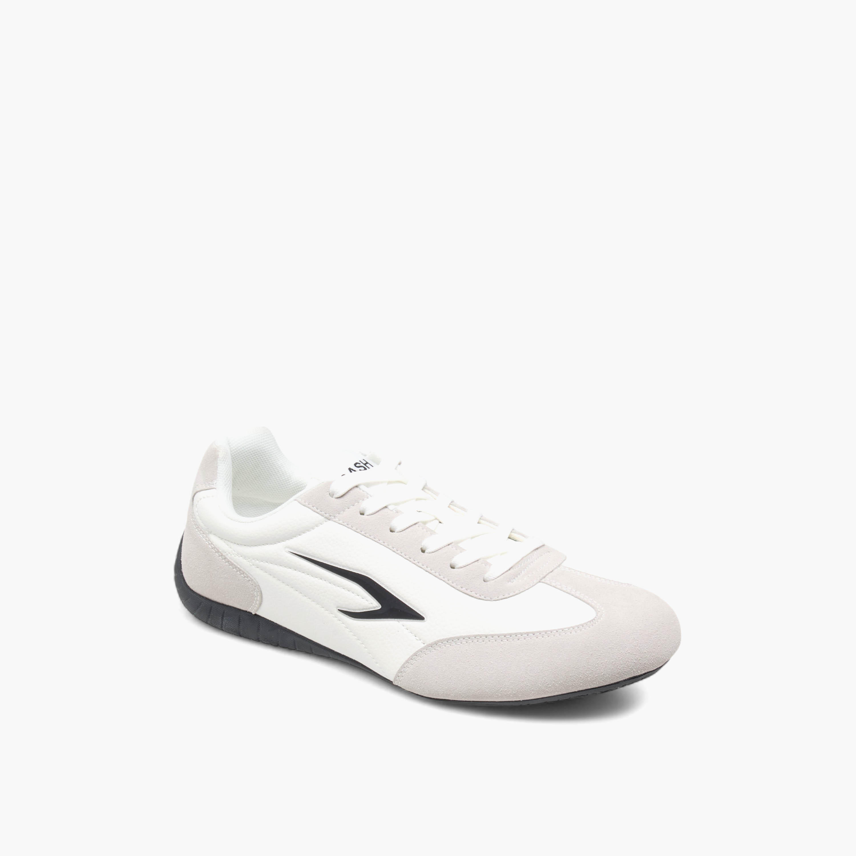 Dash Logo Detail Sports Shoes with Lace-Up Closure-men-shoes-sneakers-image-2