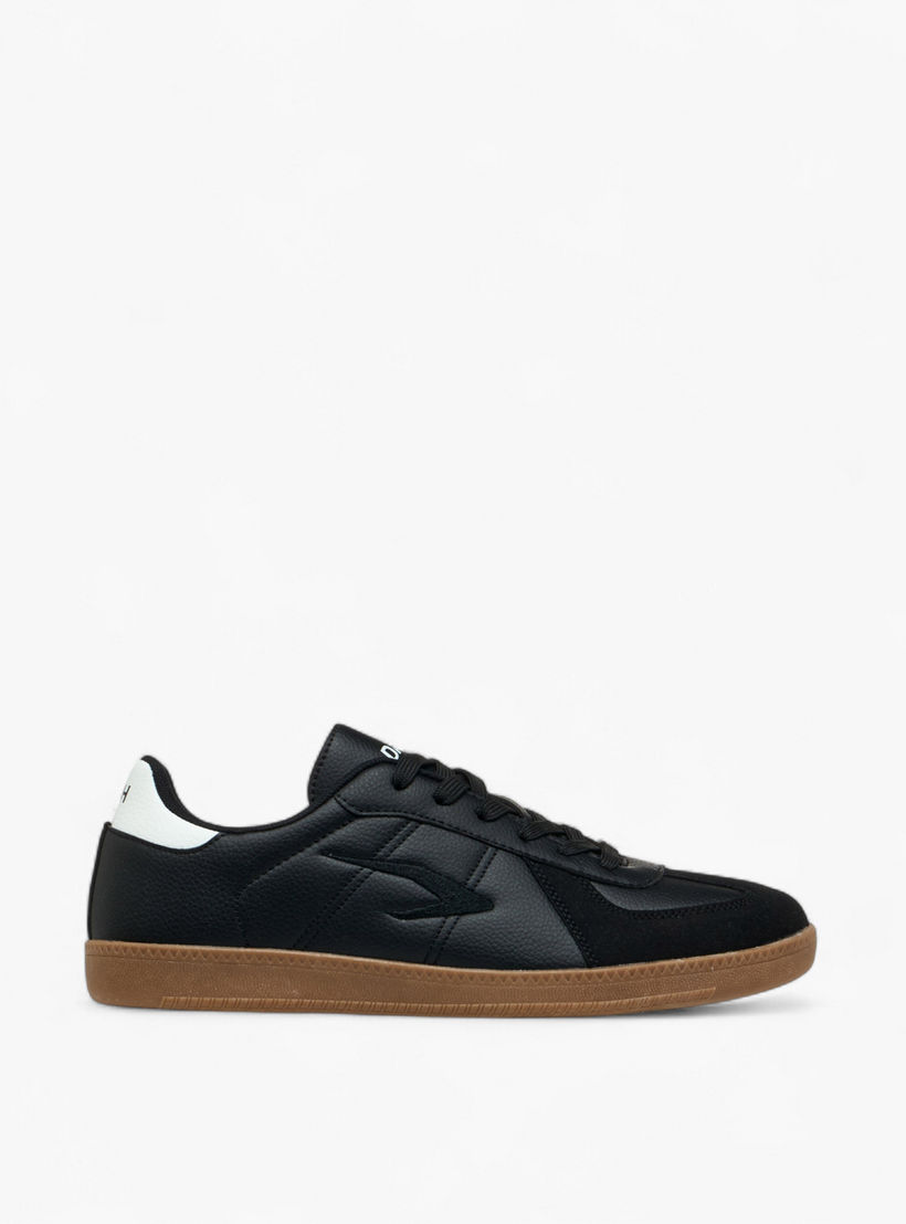 Dash Panelled Lace-Up Sports Shoes-sports-men-shoes-image-3