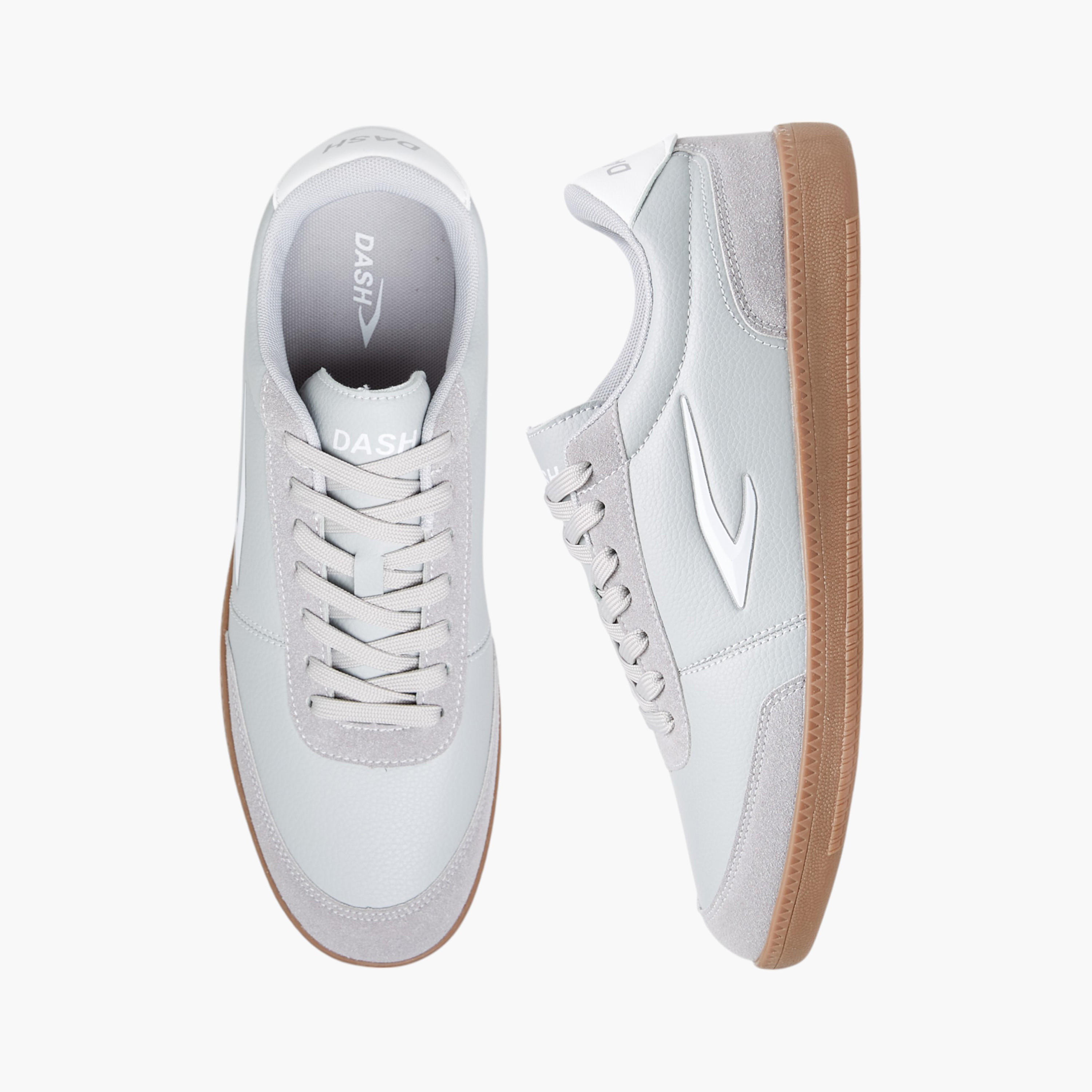 Dash Panelled Lace-Up Sneakers-men-shoes-sneakers-image-1
