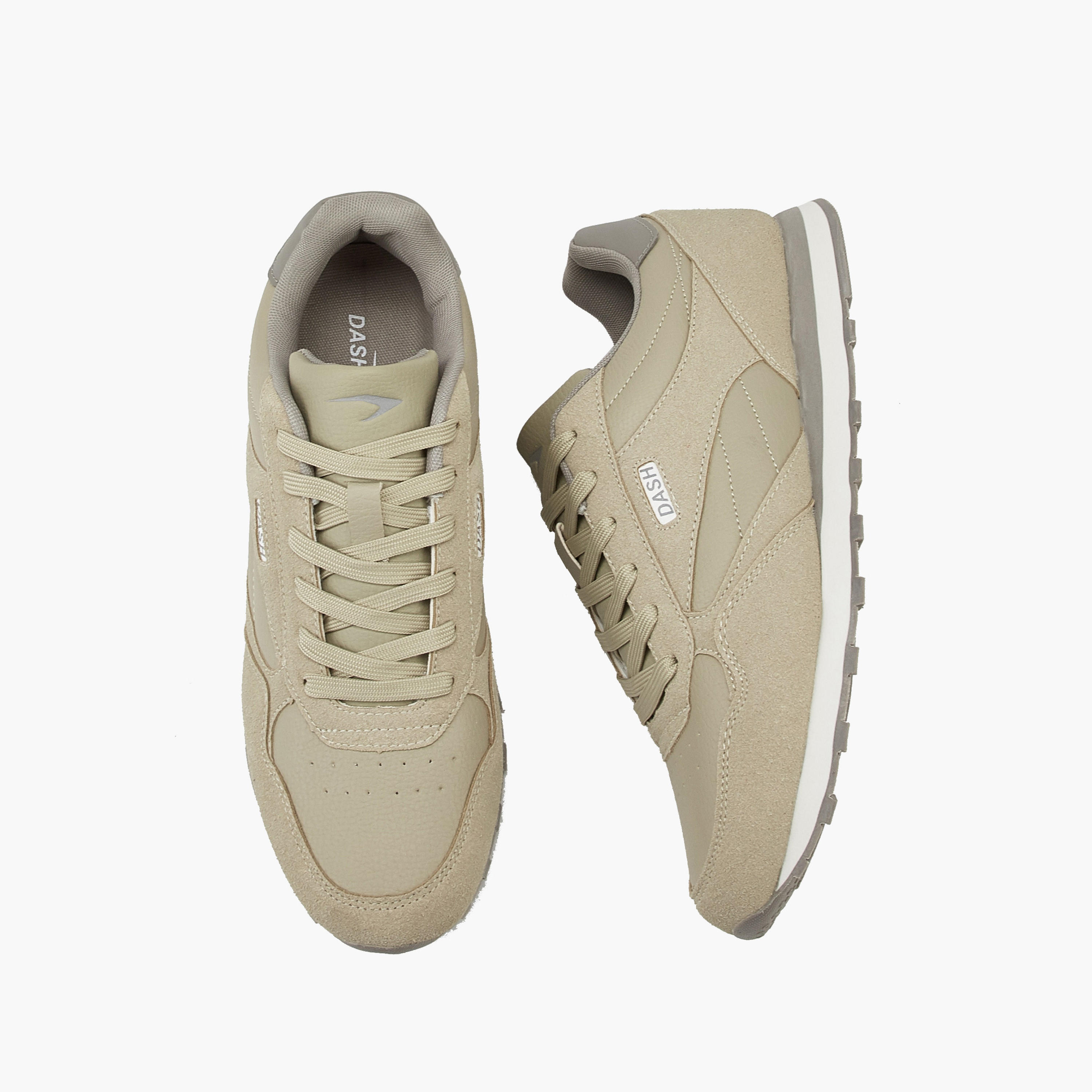 Dash Panelled Lace-Up Sneakers-men-shoes-sports-image-1