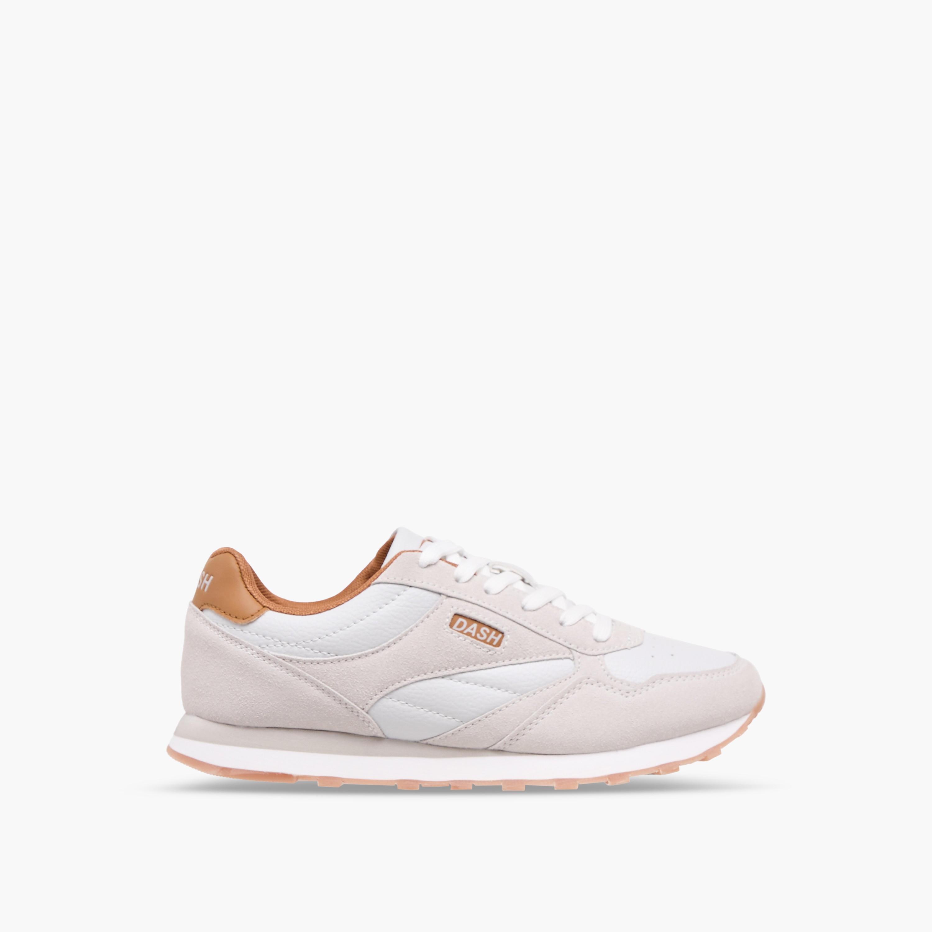 Dash Panelled Sneakers with Lace-Up Closure-women-shoes-sneakers-image-3