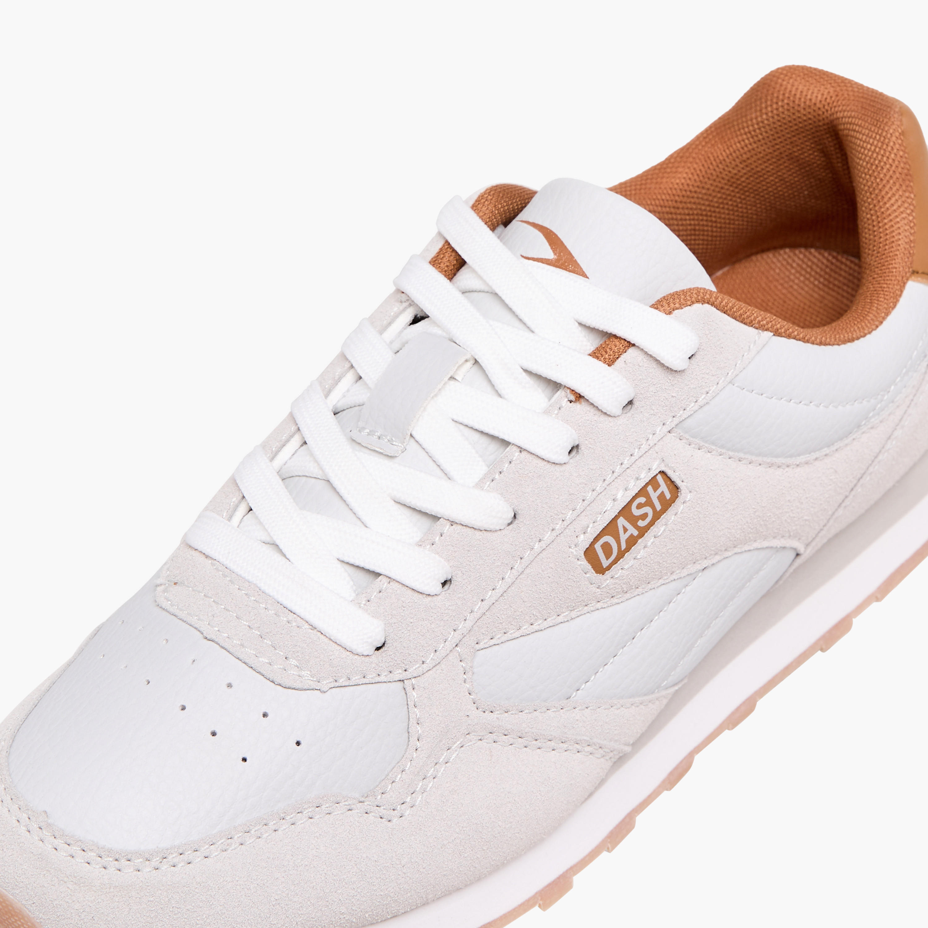 Dash Panelled Sneakers with Lace-Up Closure-women-shoes-sneakers-image-4