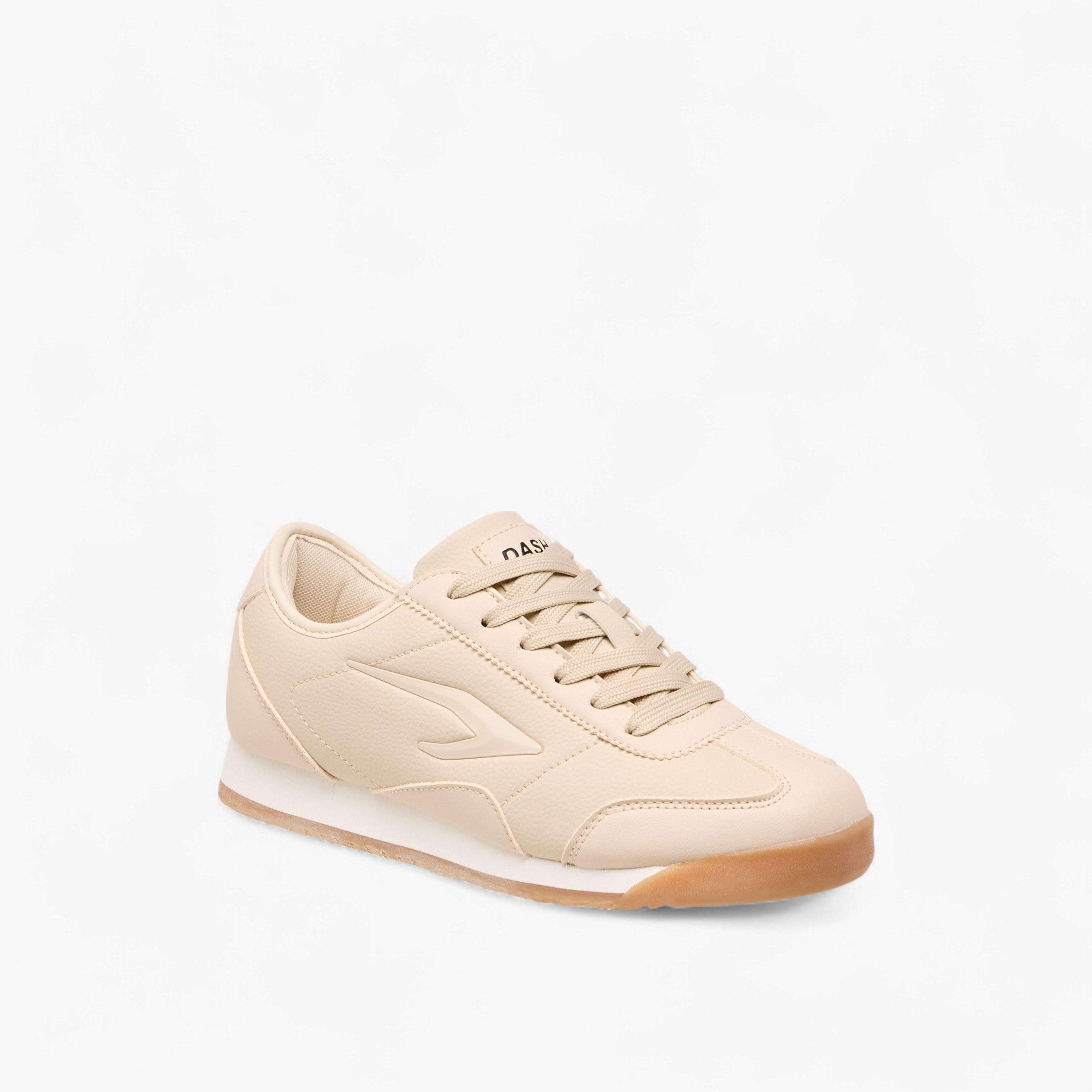 Dash Panelled Sneakers with Lace-Up Closure-women-shoes-sneakers-image-2