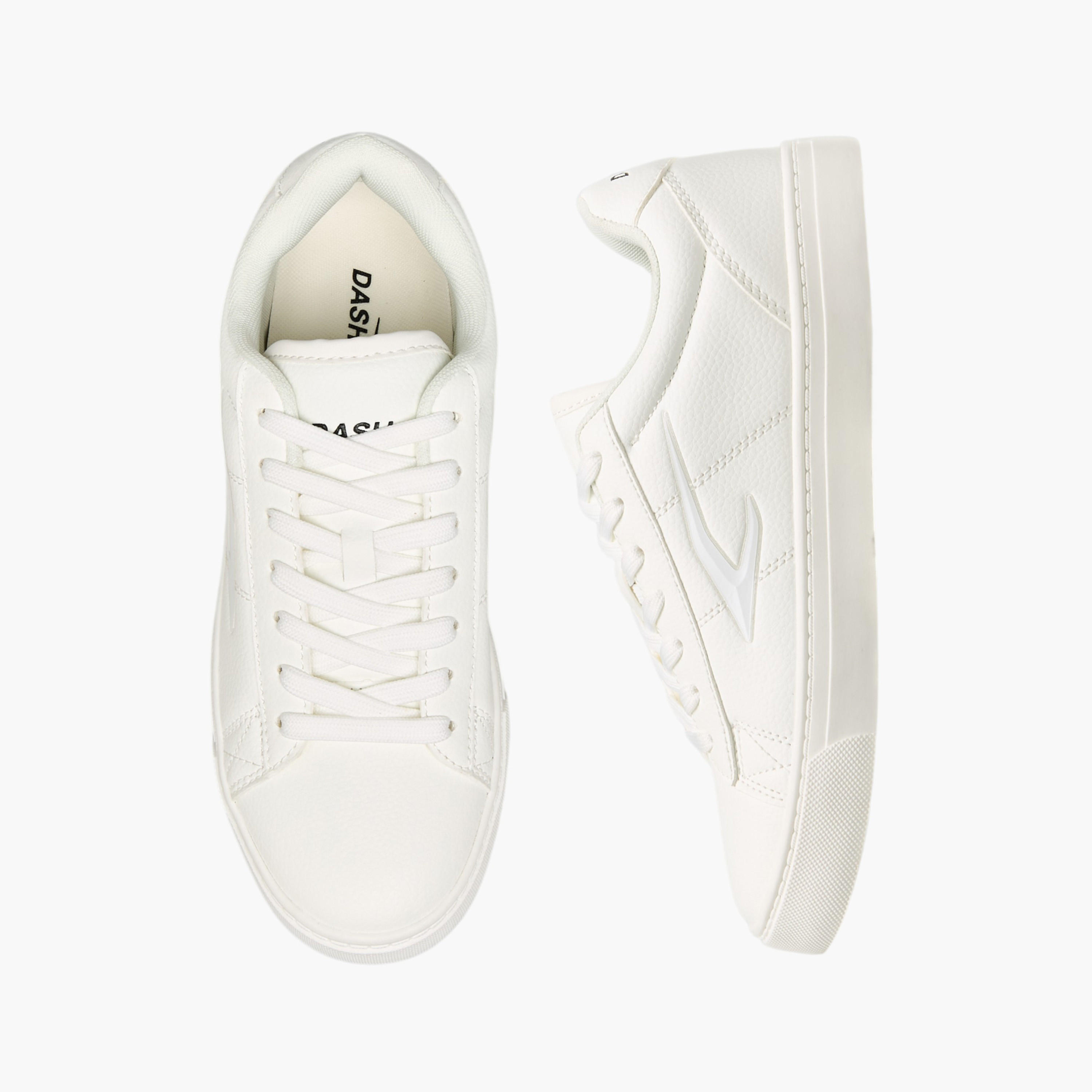 Dash Panelled Lace-Up Sneakers-women-shoes-sneakers-image-1