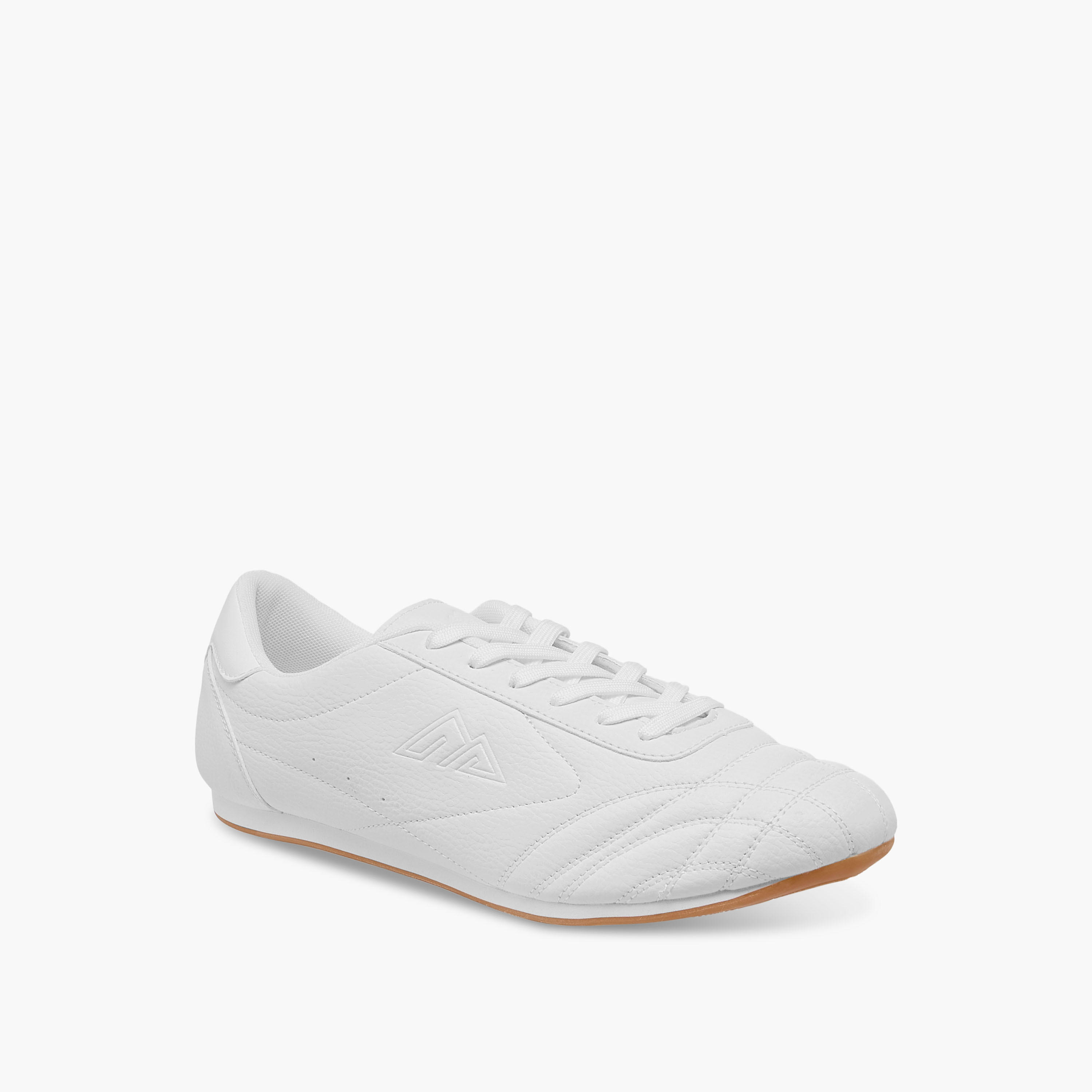 Oaklan by Shoexpress Stitch Detail Sneakers with Lace-Up Closure-men-shoes-sneakers-image-2