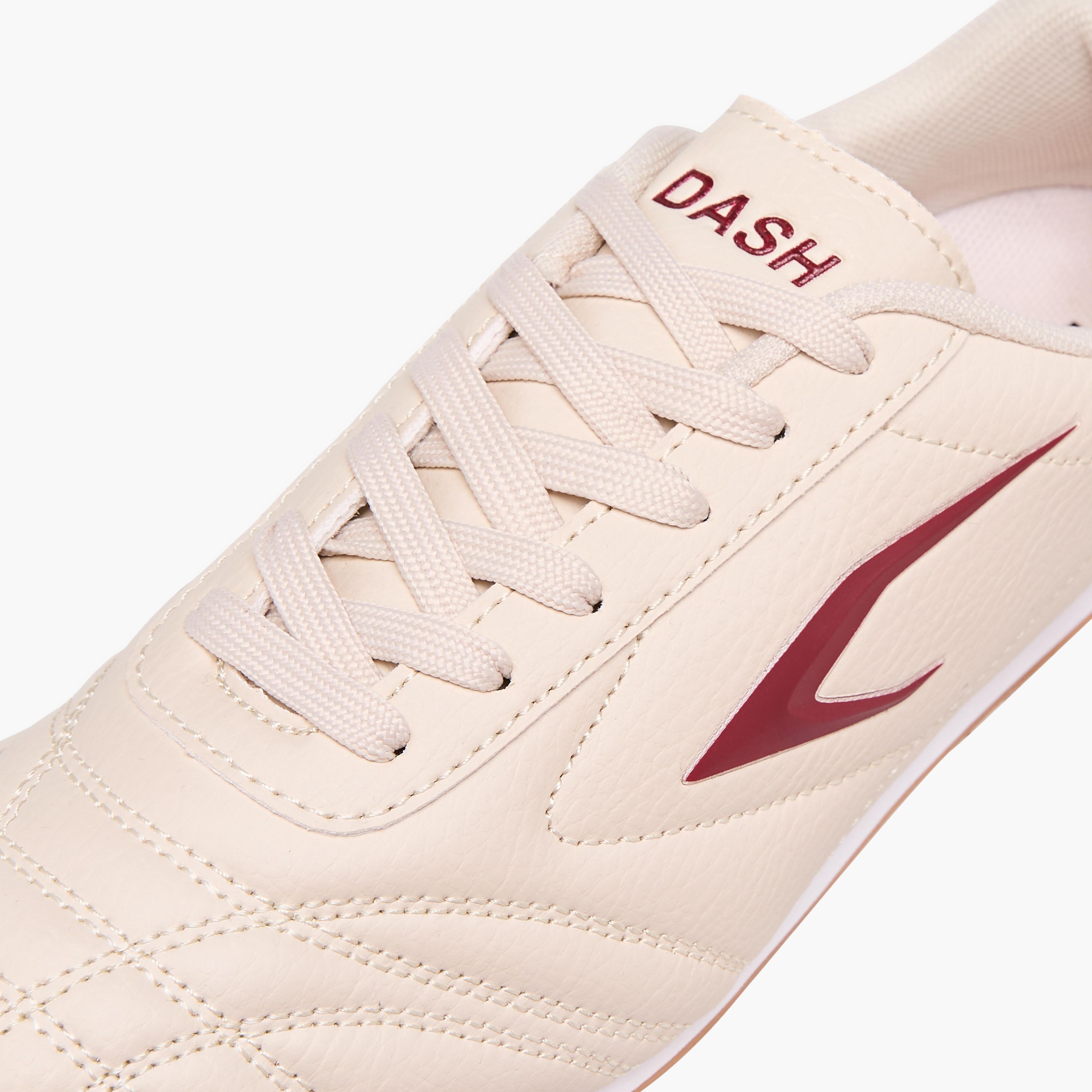 Dash Stitch Detail Sneakers with Lace-Up Closure-women-shoes-sneakers-image-4