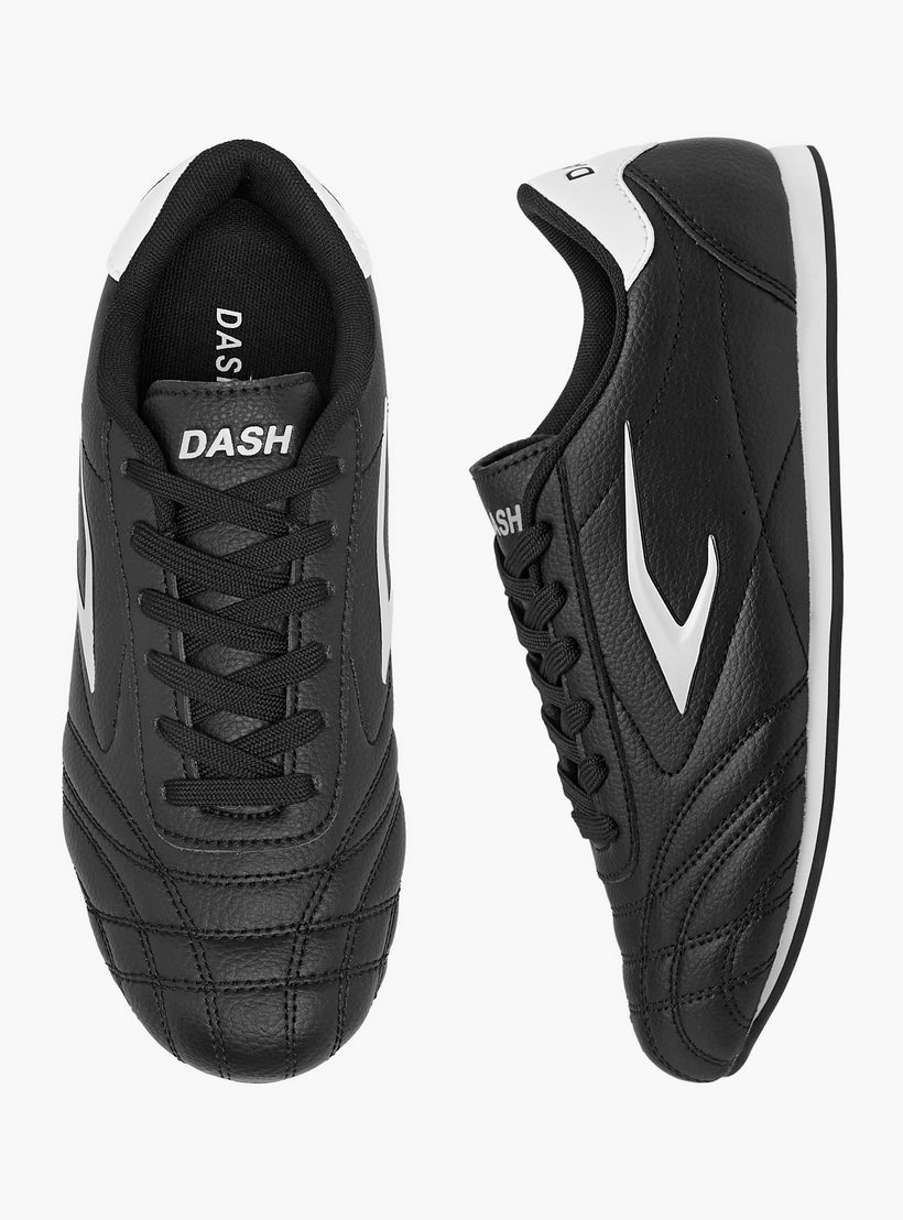 Dash Stitch Detail Sneakers with Lace-Up Closure-women-shoes-sneakers-image-1