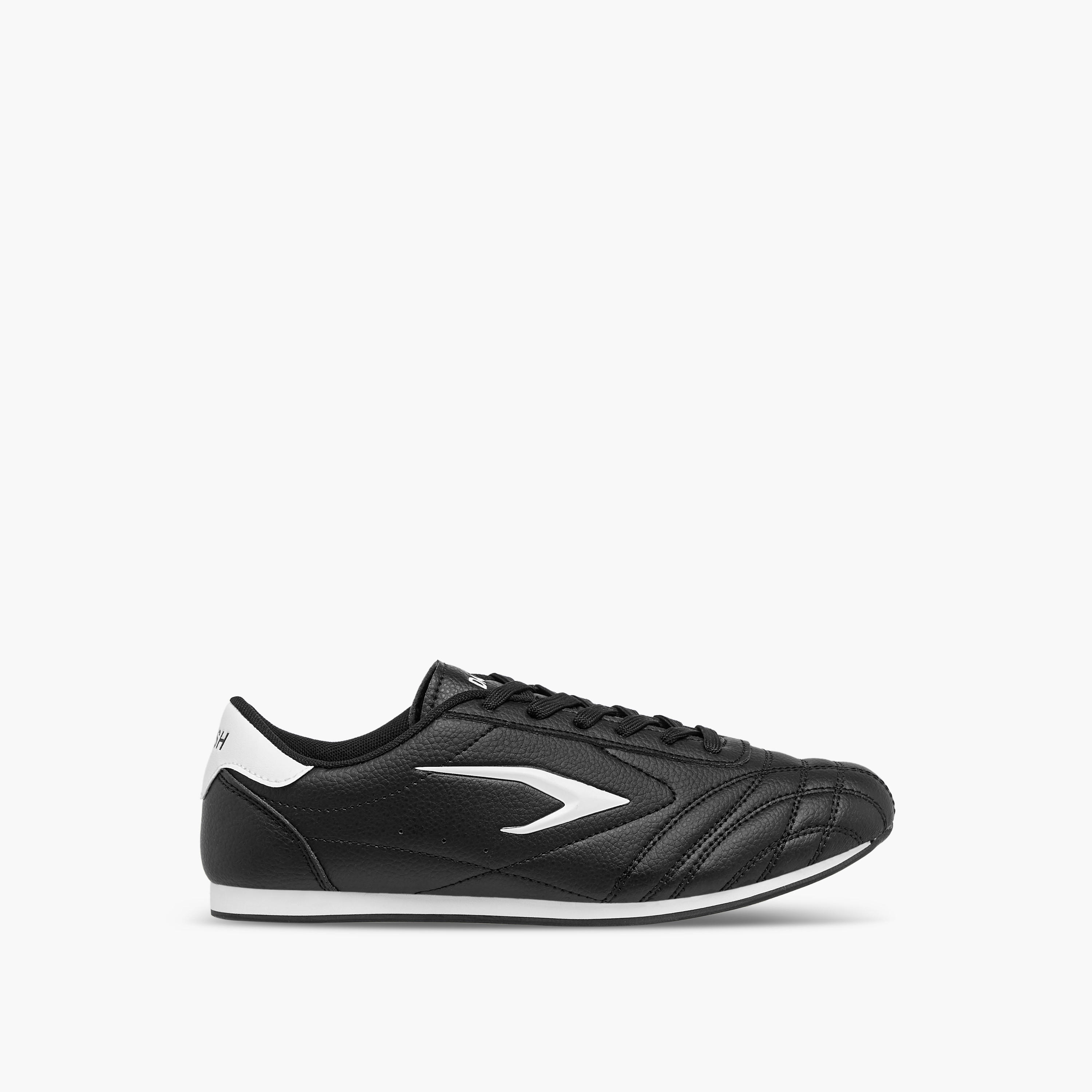 Dash Stitch Detail Sneakers with Lace-Up Closure-women-shoes-sneakers-image-4