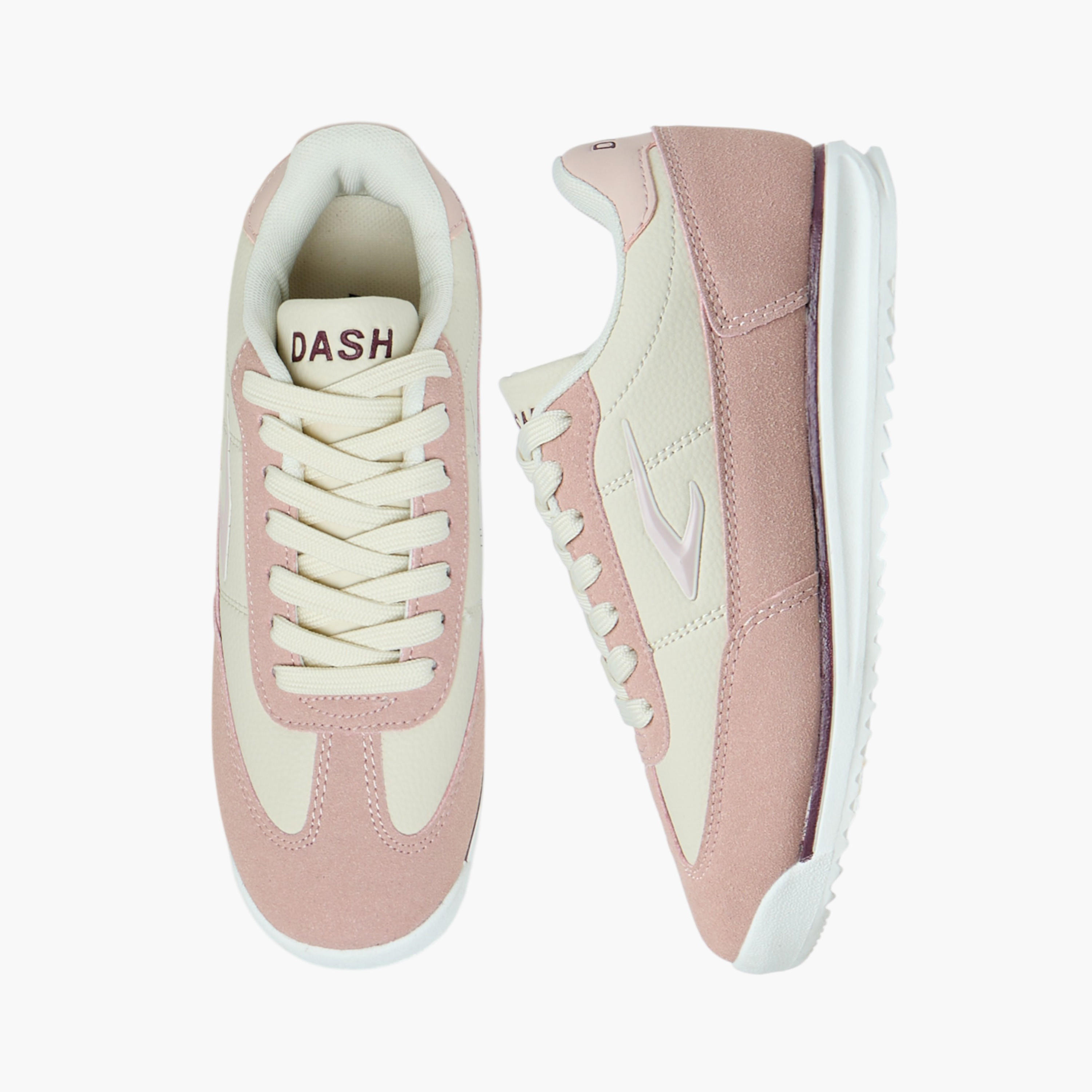 Dash Colourblock Lace-Up Sneakers-girls-shoes-sneakers-image-1