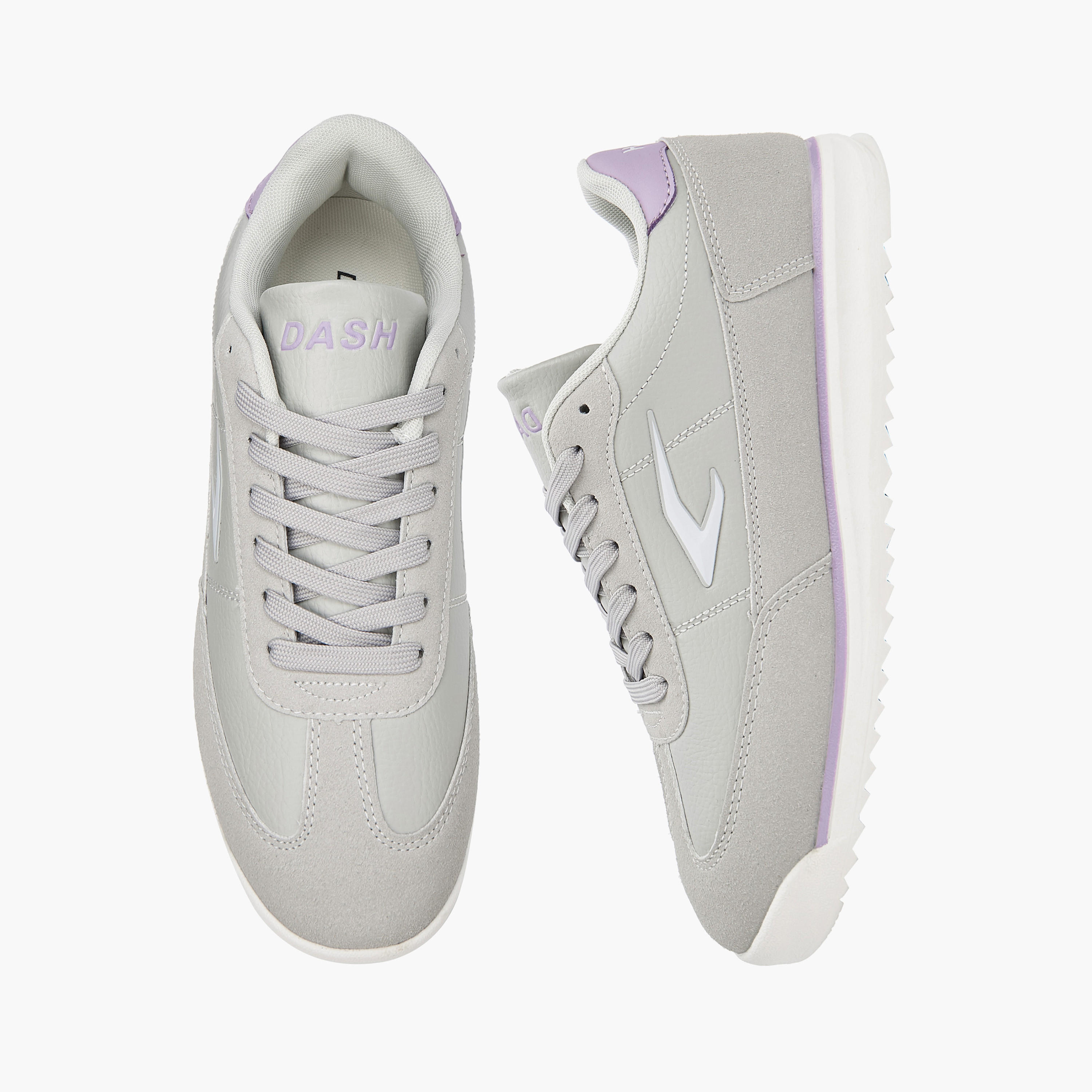 Dash Panelled Lace-Up Sneakers-women-shoes-sports-image-1