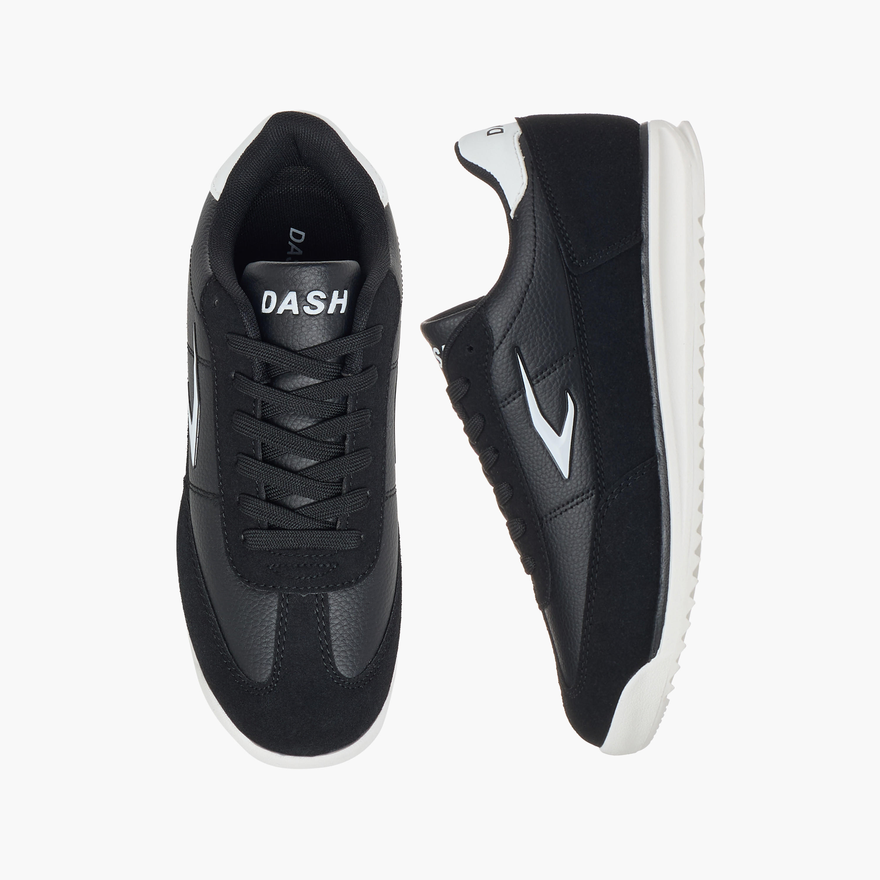 Dash Panelled Lace-Up Sneakers-women-shoes-sneakers-image-1