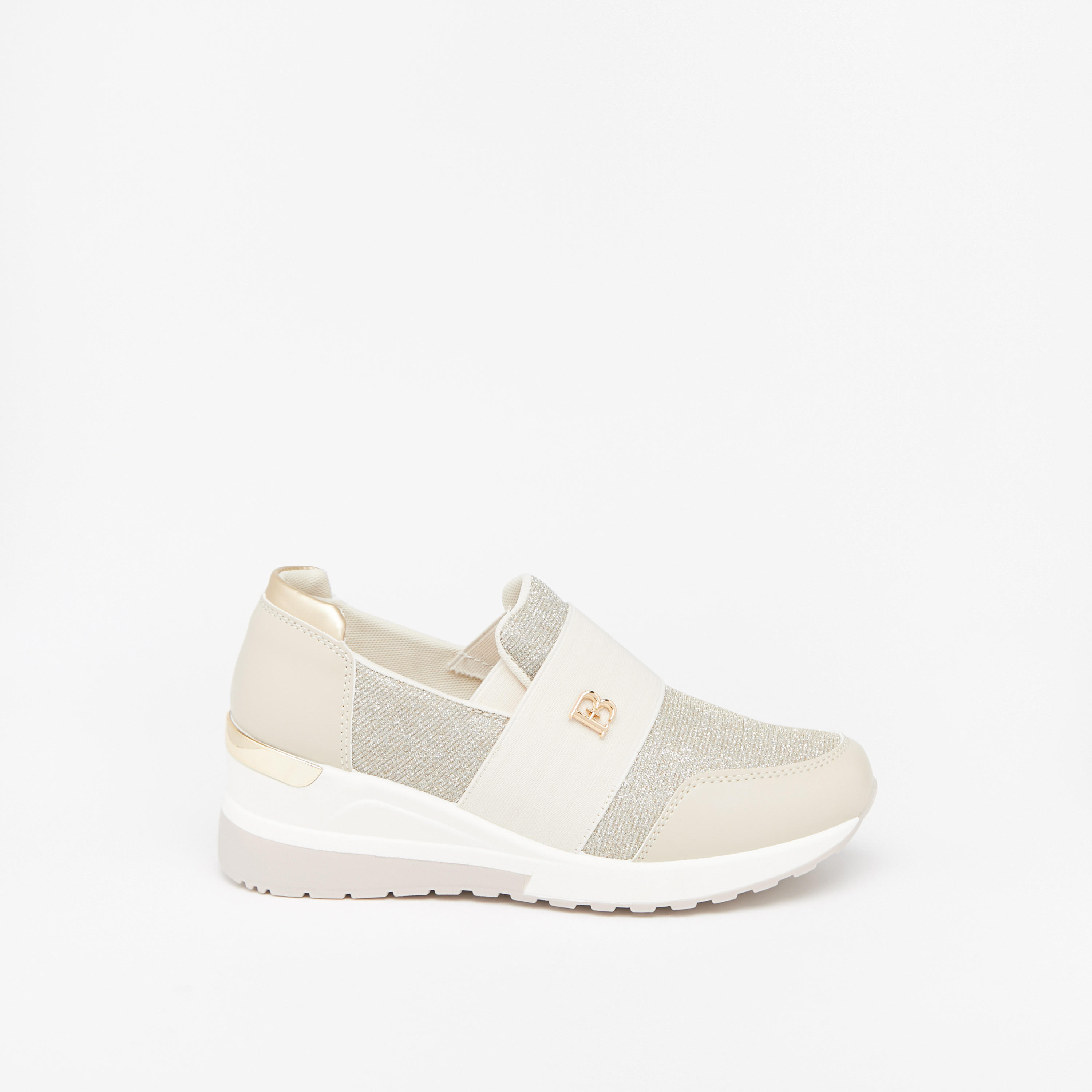 حذاء سنيكرز بارز الملمس سهل الارتداء وبكاحل منخفض من فلورا بيلا-women-shoes-sneakers-image-2