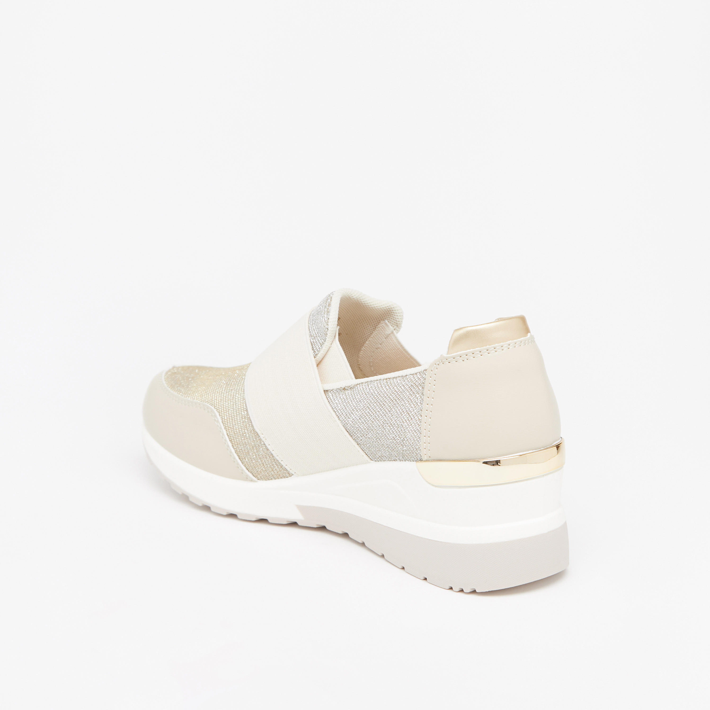 حذاء سنيكرز بارز الملمس سهل الارتداء وبكاحل منخفض من فلورا بيلا-women-shoes-sneakers-image-3