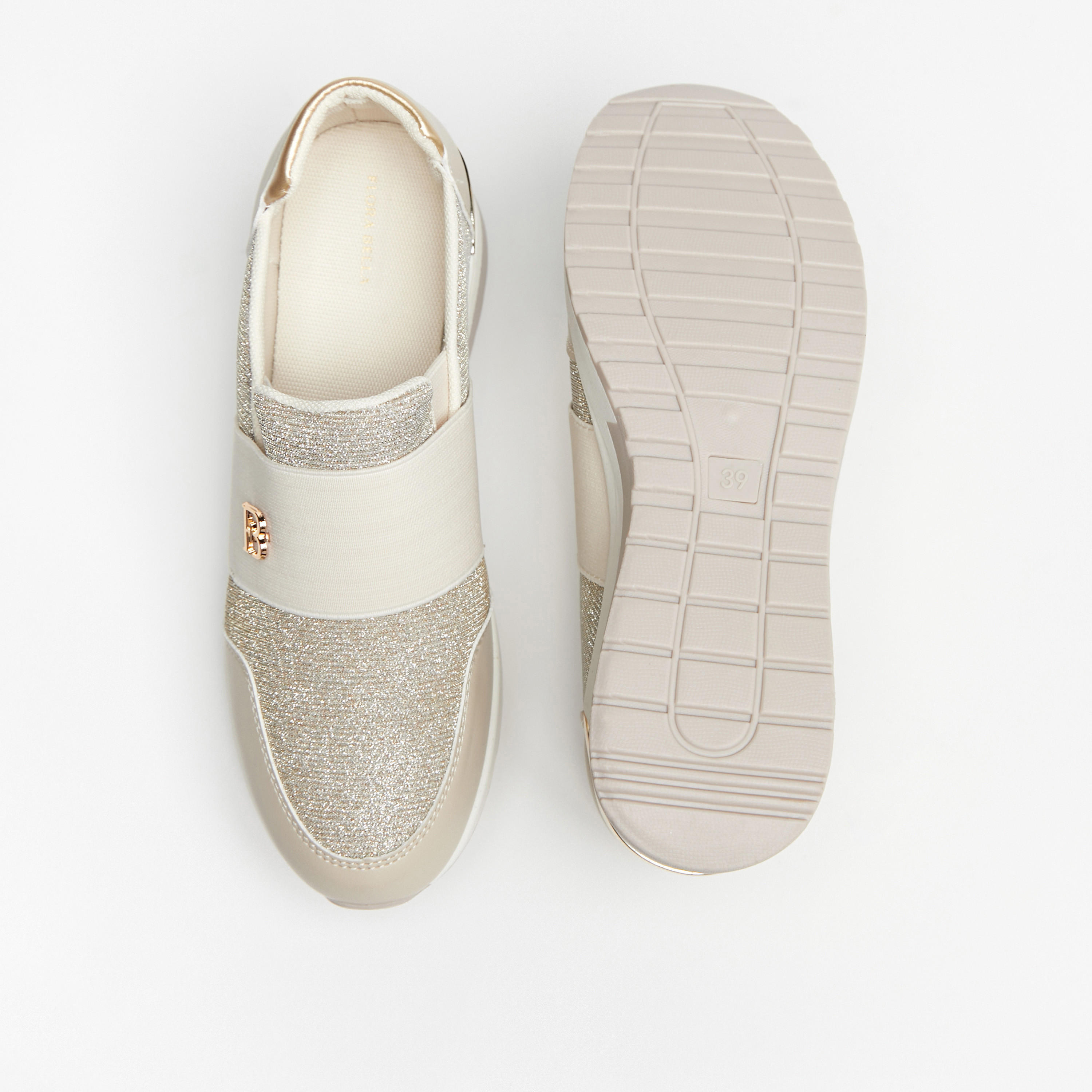حذاء سنيكرز بارز الملمس سهل الارتداء وبكاحل منخفض من فلورا بيلا-women-shoes-sneakers-image-4