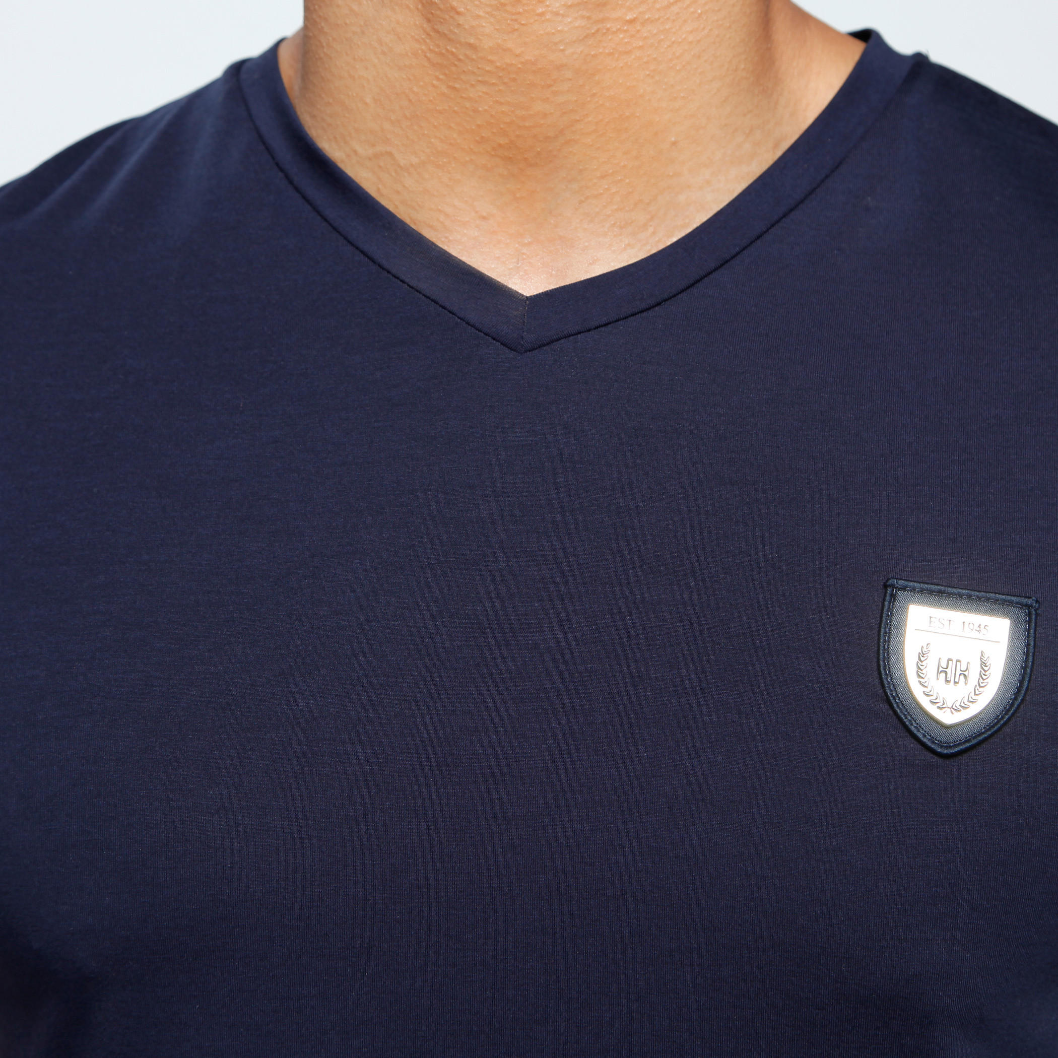 L'Homme V-Neck T-Shirt with Short Sleeves-men-clothing-tshirtsandpolos-tshirts-image-14