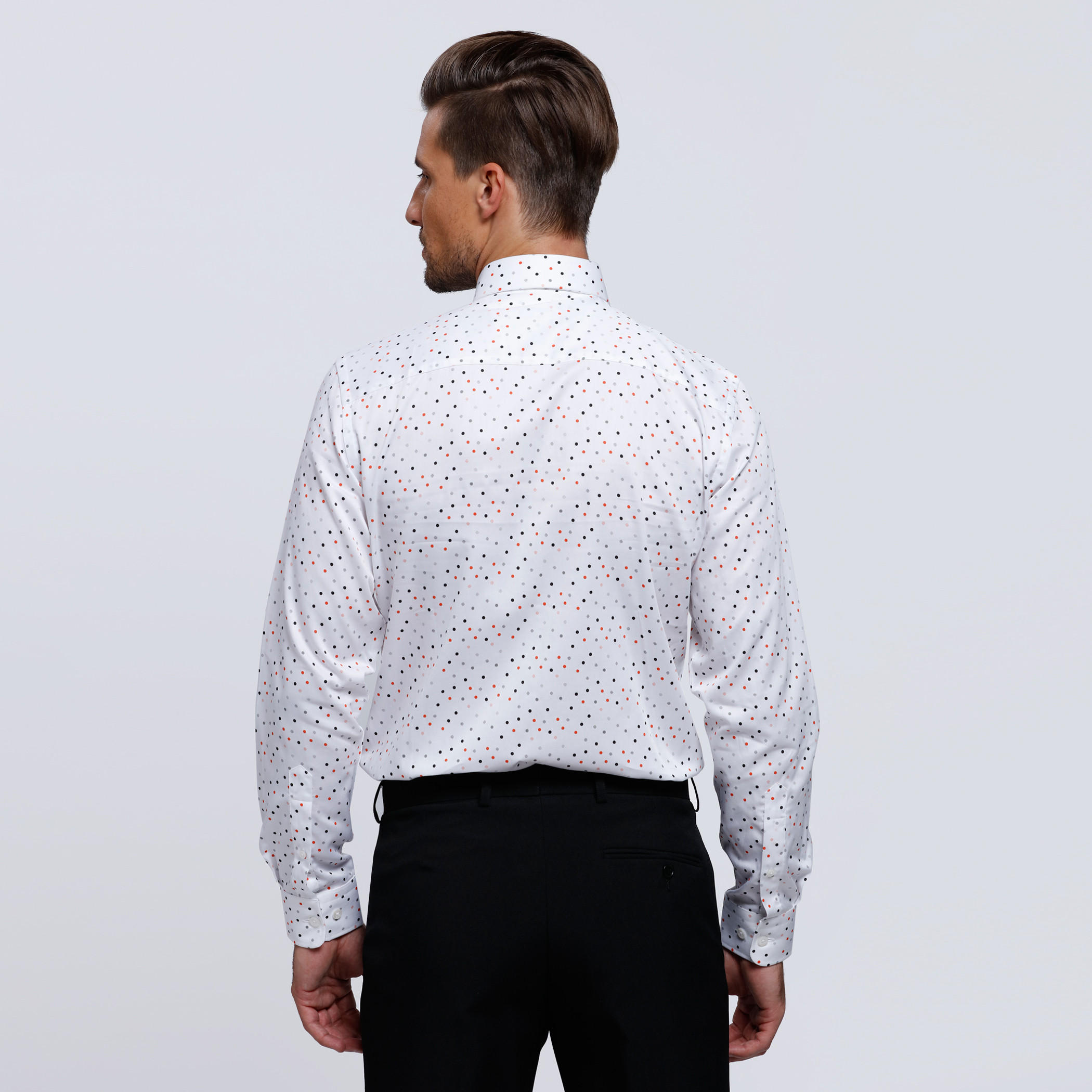 Printed Shirt with Complete Placket and Long Sleeves-men-clothing-shirts-image-2