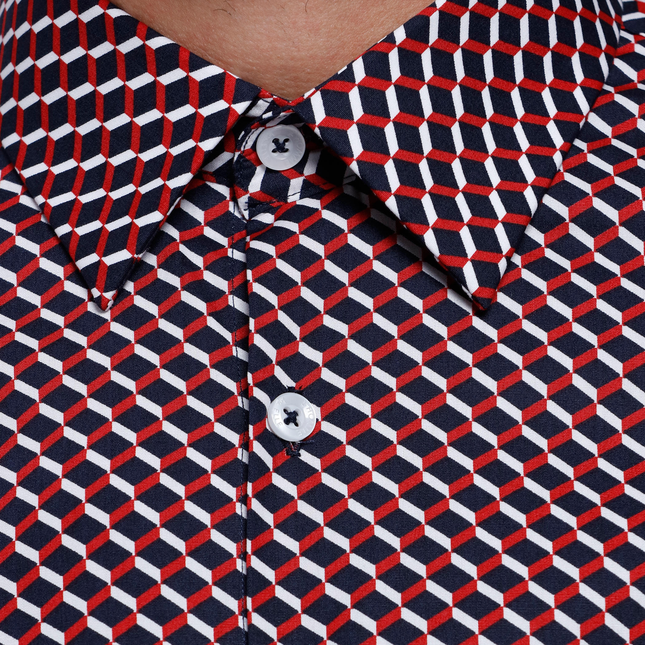Printed Shirt with Complete Placket and Long Sleeves-men-clothing-shirts-image-4