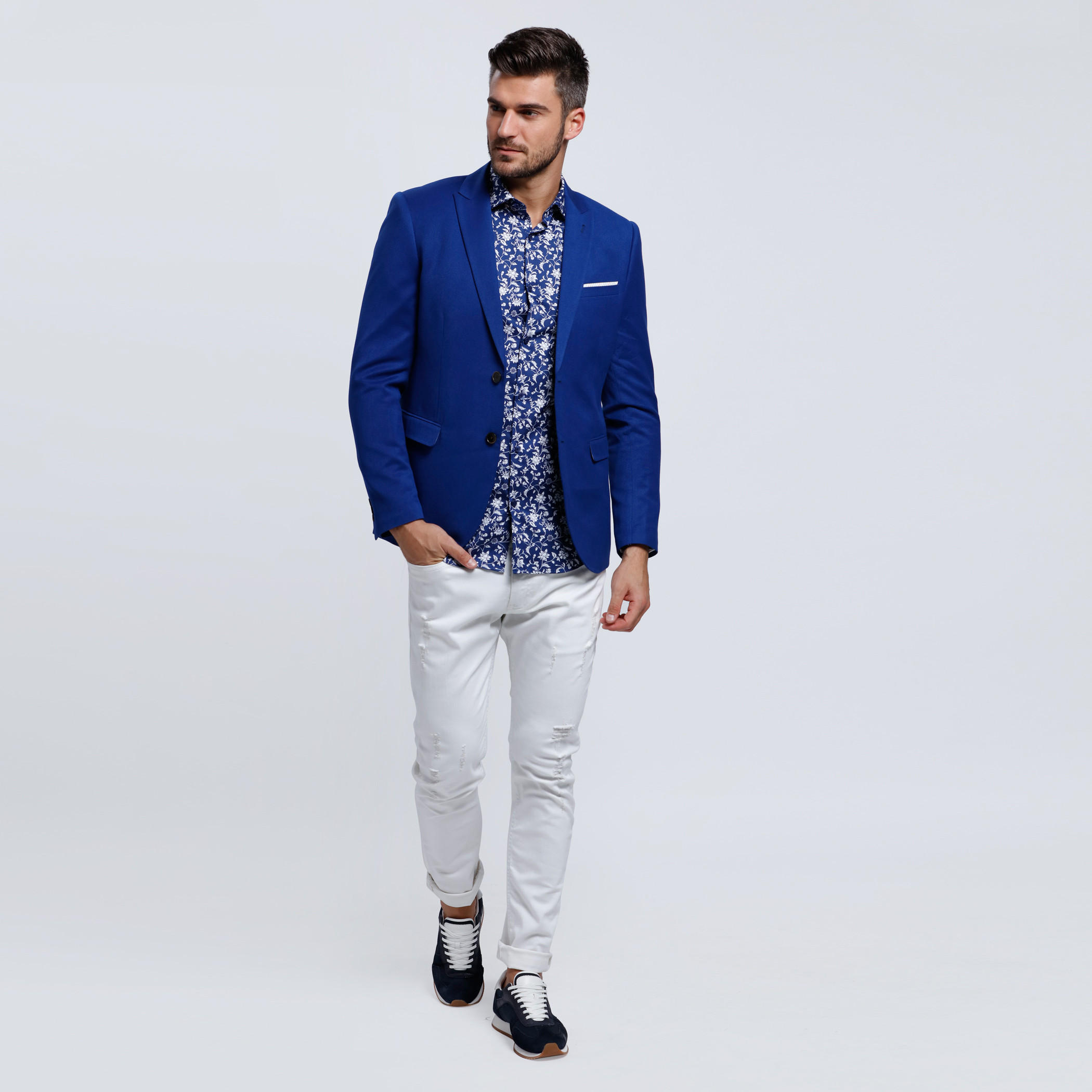 L'HOMME Printed Long Sleeve Shirt-men-clothing-shirts-image-5