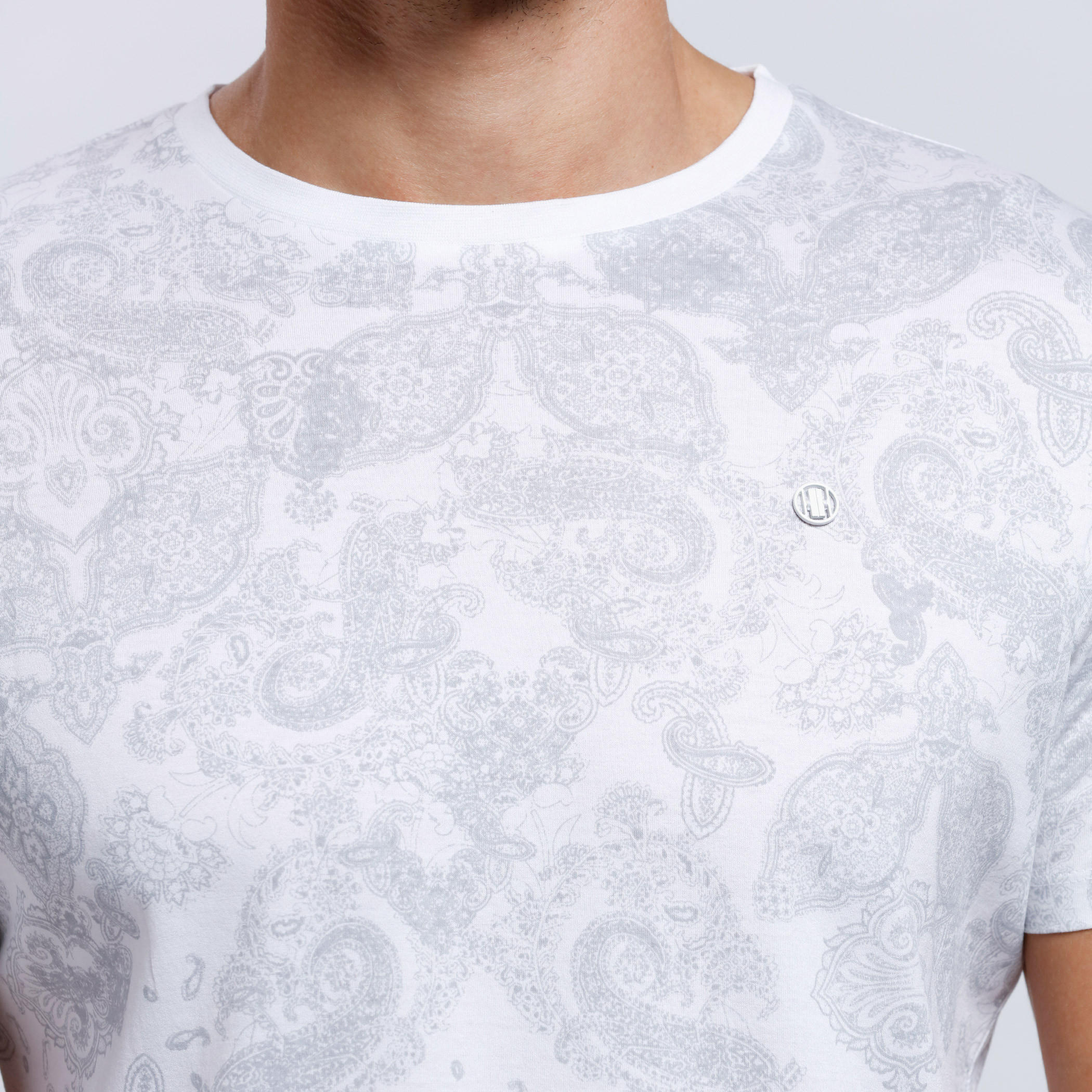 Printed Round Neck T-Shirt with Short Sleeves-men-clothing-tshirtsandpolos-tshirts-image-4