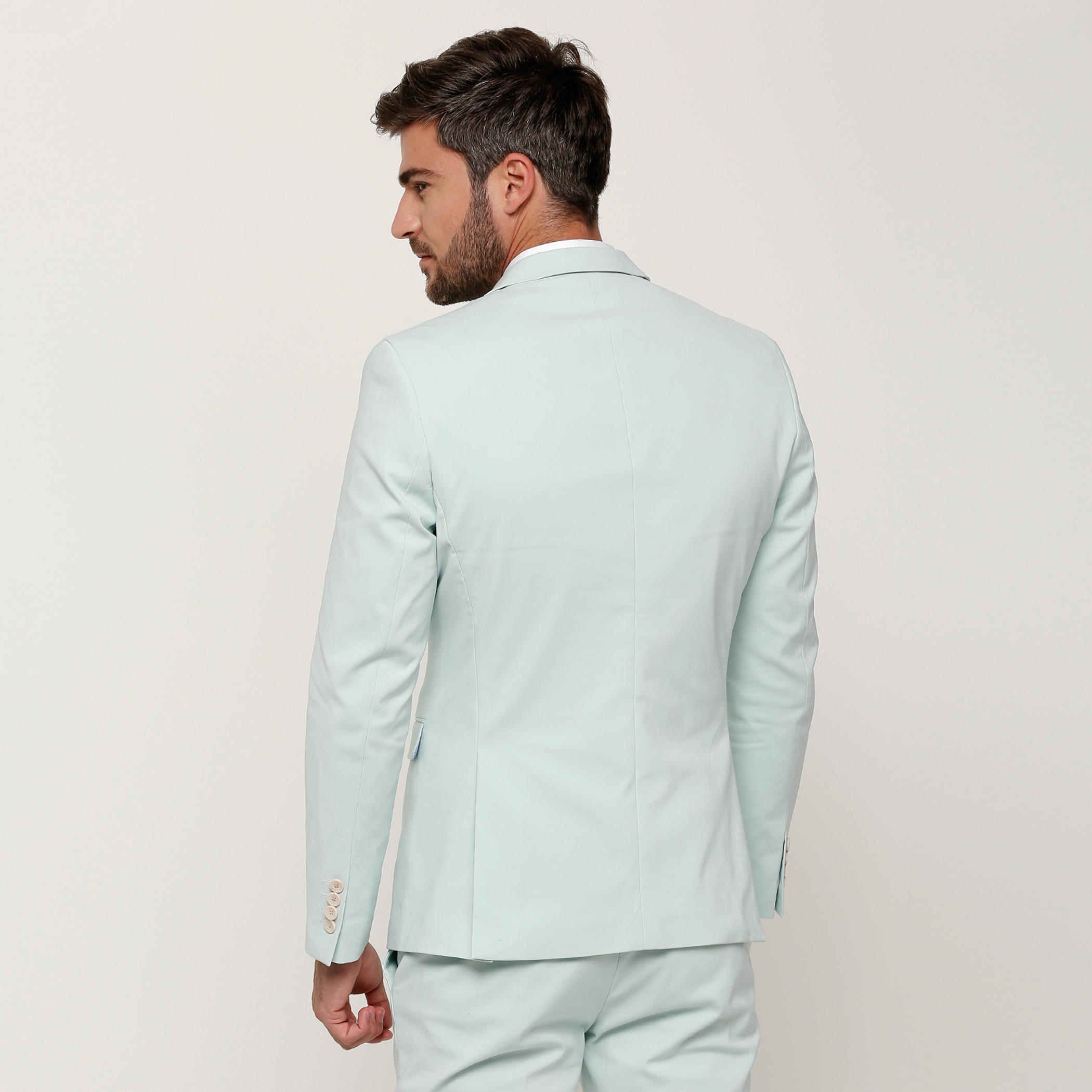جاكيت بياقة طويلة وأكمام طويلة وأزرار من لوم-men-clothing-jacketsandblazers-jackets-image-2