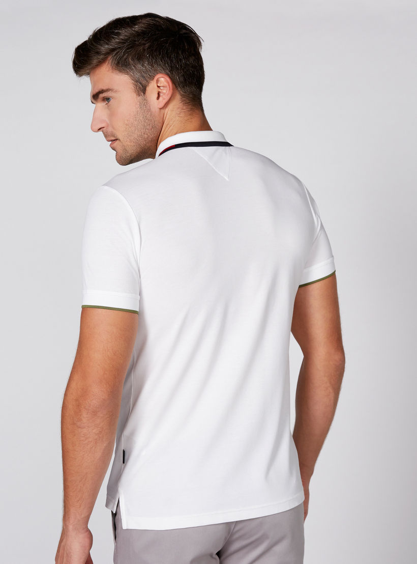 تيشيرت بياقة بولو وأكمام قصيرة من لوم-men-clothing-tshirtsandpolos-tshirts-image-4
