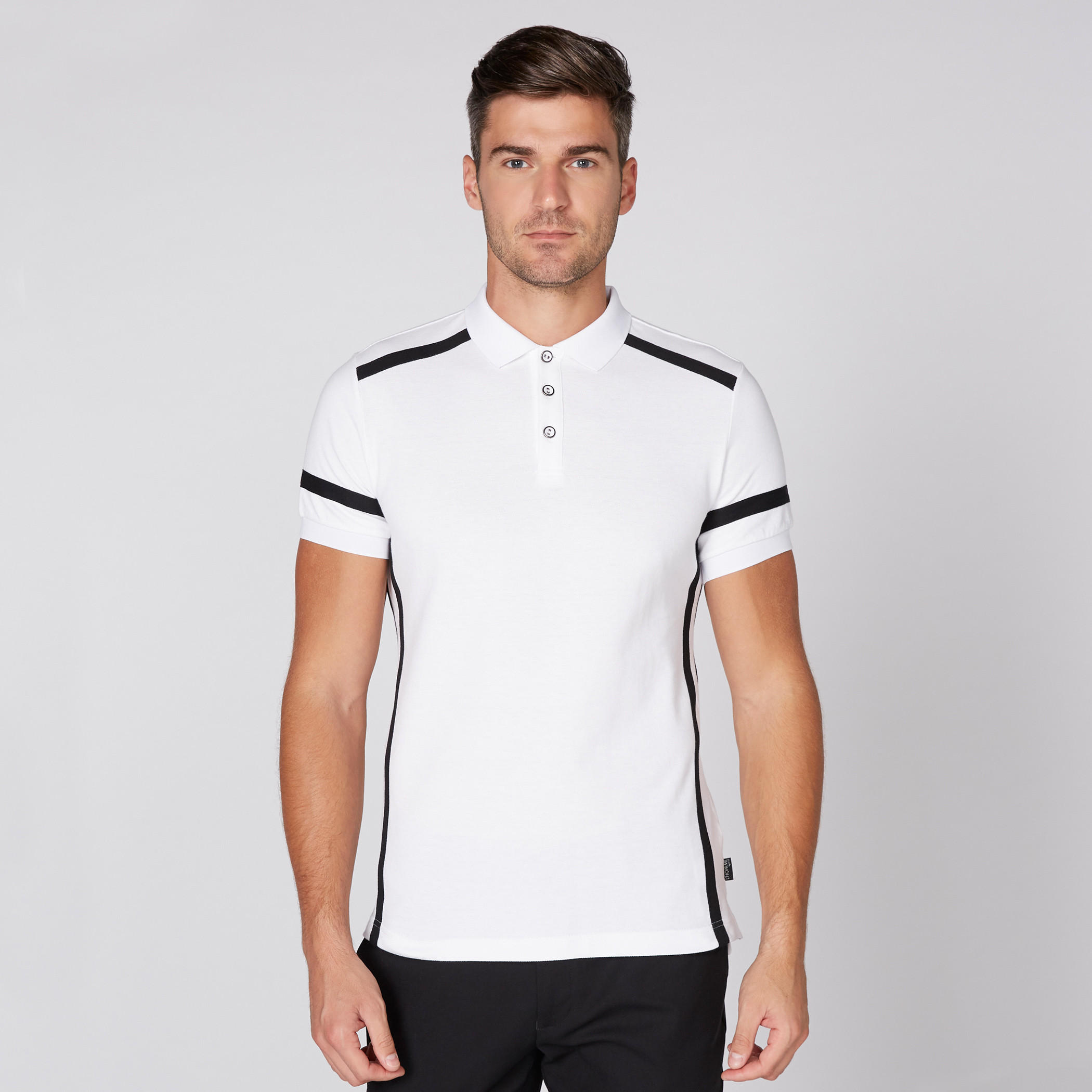 تيشيرت بياقة بولو وأكمام قصيرة من لوم-men-clothing-tshirtsandpolos-polos-image-3