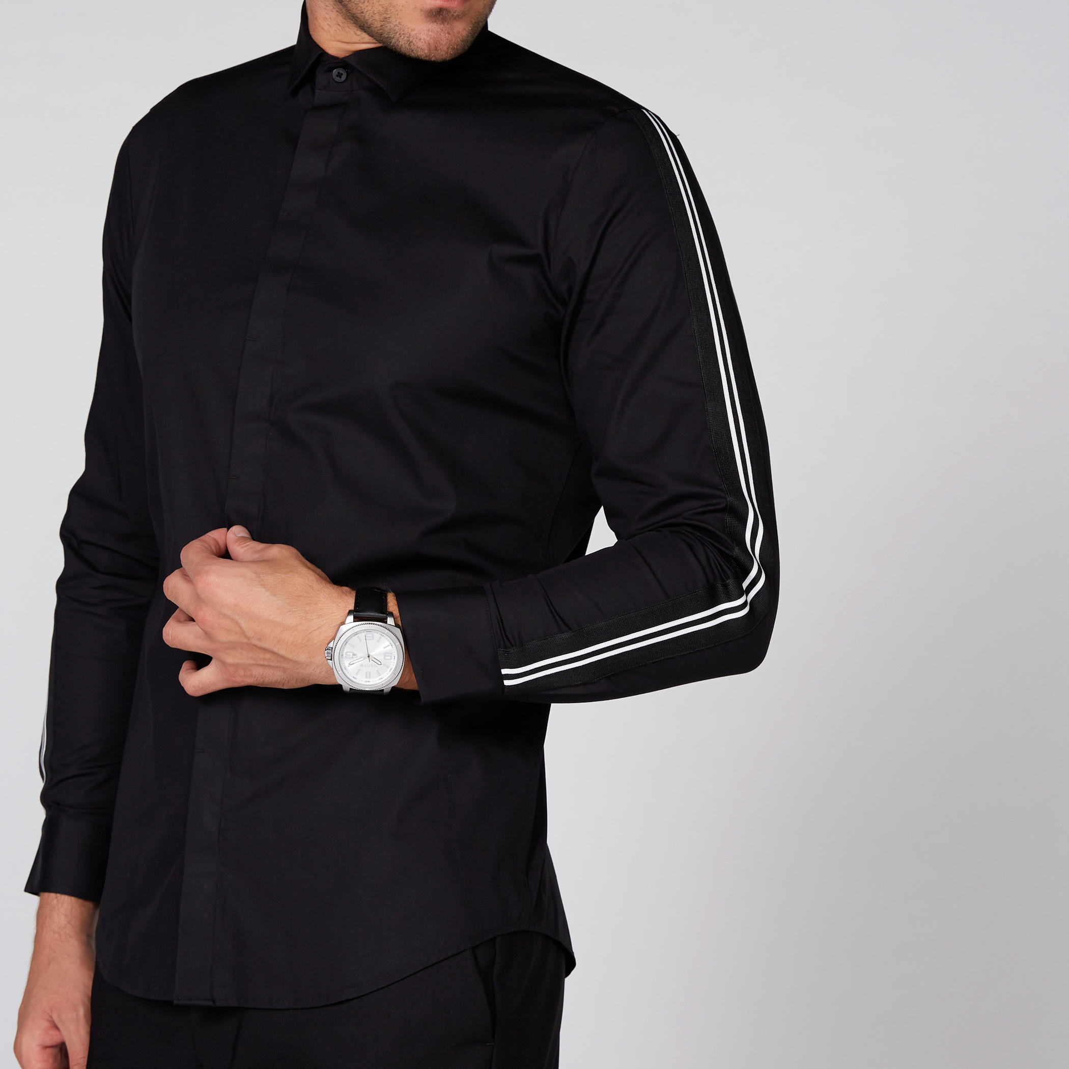 قميص بأكمام طويلة وأزرار من لوم-men-clothing-shirts-image-3